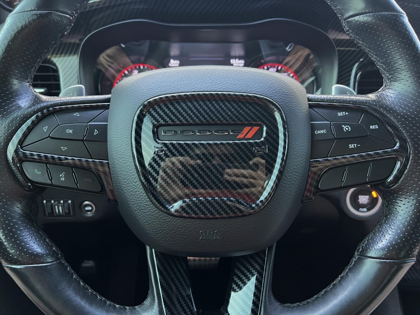 2019 WHITE /Black Cloth Dodge Charger R/T (2C3CDXCT6KH) with an 5.7L V8 engine, Automatic transmission, located at 2990 Old Orchard Rd., Jackson, MO, 63755, 37.354214, -89.612106 - 2019 Dodge Charger R/T 87xxx miles Rear Wheel Drive 5.7L V8 Automatic Navigation Backup Camera Power Driver Seat Heated Seats Heated Steering Wheel Bluetooth Remote Start Cruise Power Windows/Locks/Mirrors We have financing available and we accept trades! Fill out a credit application - Photo#22