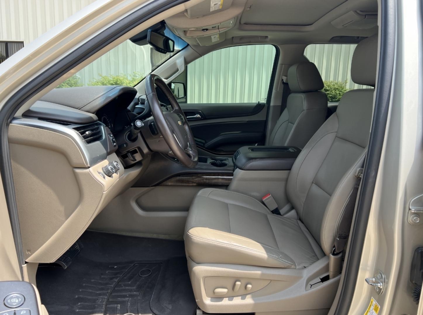 2017 GOLD /Tan Leather Chevrolet Tahoe LT 4WD (1GNSKBKC3HR) with an 5.3L V8 engine, Automatic transmission, located at 2990 Old Orchard Rd., Jackson, MO, 63755, 37.354214, -89.612106 - 2017 Chevrolet Tahoe 1500 LT 158xxx miles 4 Wheel Drive 5.3L V8 Automatic Leather 3rd Row Navigation Power/Heated Seats Rear Entertainment Backup Camera Sunroof Bluetooth Remote Start Cruise Power Windows/Locks/Mirrors We have financing available and we accept trades! Fill out a cred - Photo#18