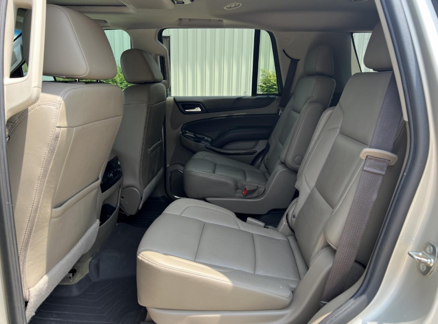 2017 GOLD /Tan Leather Chevrolet Tahoe LT 4WD (1GNSKBKC3HR) with an 5.3L V8 engine, Automatic transmission, located at 2990 Old Orchard Rd., Jackson, MO, 63755, 37.354214, -89.612106 - 2017 Chevrolet Tahoe 1500 LT 158xxx miles 4 Wheel Drive 5.3L V8 Automatic Leather 3rd Row Navigation Power/Heated Seats Rear Entertainment Backup Camera Sunroof Bluetooth Remote Start Cruise Power Windows/Locks/Mirrors We have financing available and we accept trades! Fill out a cred - Photo#21