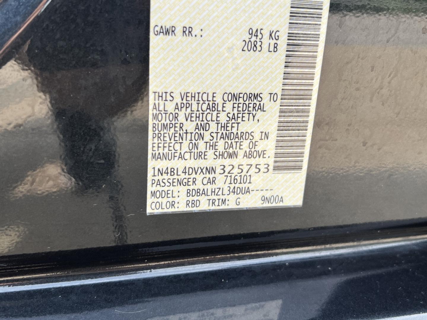 2022 BLUE /Black Cloth Nissan Altima 2.5 SV (1N4BL4DVXNN) with an 2.5L 4 Cyl. engine, CVT transmission, located at 2990 Old Orchard Rd., Jackson, MO, 63755, 37.354214, -89.612106 - 2022 Nissan Altima SV 1-Owner 94xxx miles Front Wheel Drive 2.5L 4 Cyl. Automatic Backup Camera Power Driver Seat Bluetooth Remote Start Cruise Power Windows/Locks/Mirrors We have financing available and we accept trades! Fill out a credit application on our website or come by today! If - Photo#38