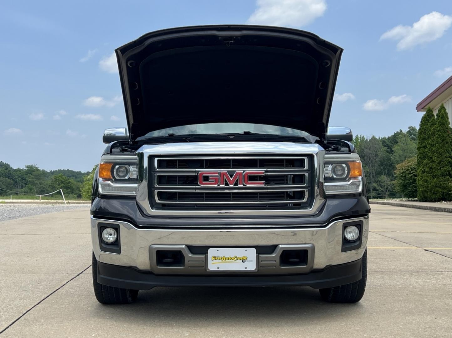 2015 GRAY /Tan Leather GMC Sierra 1500 SLT Crew Cab Long Box 4WD (3GTU2VEC1FG) with an 5.3L V8 engine, Automatic transmission, located at 2990 Old Orchard Rd., Jackson, MO, 63755, 37.354214, -89.612106 - 2015 GMC Sierra 1500 SLT 150xxx miles 4x4 5.3L V8 Automatic Leather Navigation Backup Camera Power/Heated Seats Sunroof Bluetooth Cruise Power Windows/Locks/Mirrors We have financing available and we accept trades! Fill out a credit application on our website or come by today! If you h - Photo#32