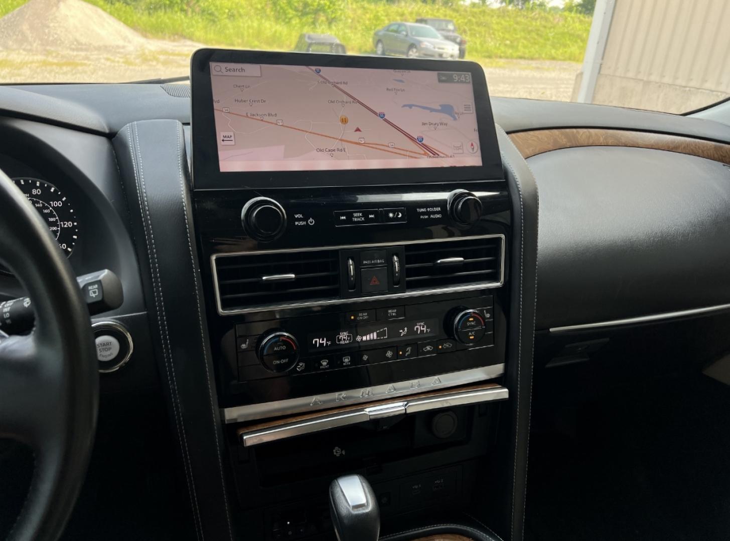 2021 BLACK /Tan Leather Nissan Armada SL AWD (JN8AY2BB5M9) with an 5.6L V8 engine, Automatic transmission, located at 2990 Old Orchard Rd., Jackson, MO, 63755, 37.354214, -89.612106 - We have financing available and we accept trades! Fill out a credit application on our website or come by today! If you have any questions, give us a call at (573) 204-7777 or visit our website at firstautocredit.com. - Photo#3