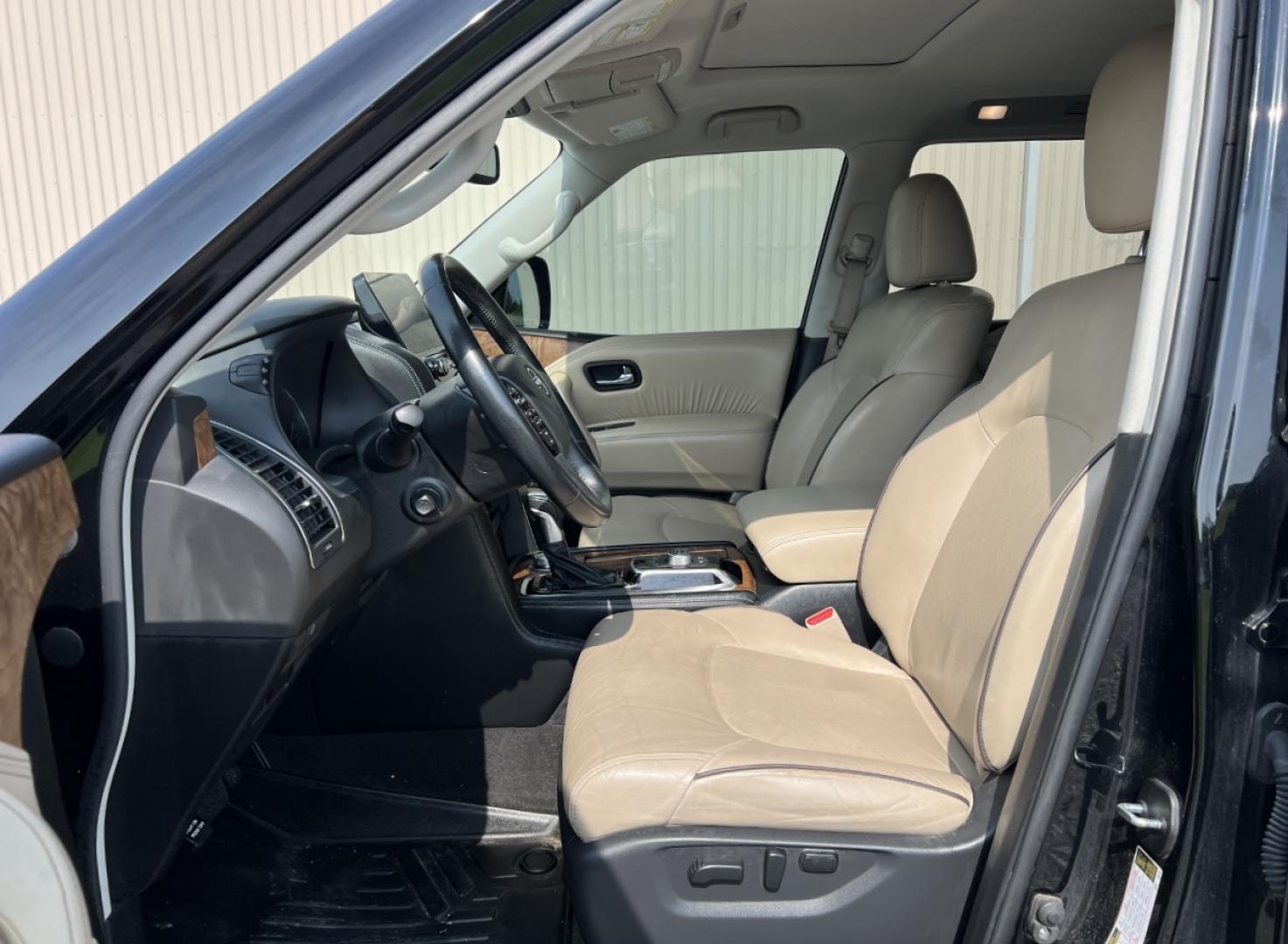 2021 BLACK /Tan Leather Nissan Armada SL AWD (JN8AY2BB5M9) with an 5.6L V8 engine, Automatic transmission, located at 2990 Old Orchard Rd., Jackson, MO, 63755, 37.354214, -89.612106 - We have financing available and we accept trades! Fill out a credit application on our website or come by today! If you have any questions, give us a call at (573) 204-7777 or visit our website at firstautocredit.com. - Photo#8
