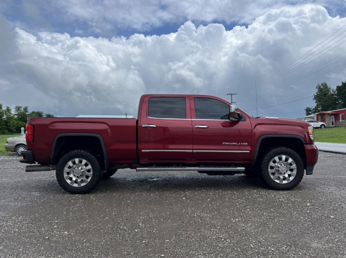 2018 MAROON /Tan Leather GMC Sierra 2500HD Denali Crew Cab 4WD (1GT12UEY8JF) with an 6.6L V8 DIESEL engine, Automatic transmission, located at 2990 Old Orchard Rd., Jackson, MO, 63755, 37.354214, -89.612106 - We have financing available and we accept trades! Fill out a credit application on our website or come by today! If you have any questions, give us a call at (573) 204-7777 or visit our website at firstautocredit.com. - Photo#9
