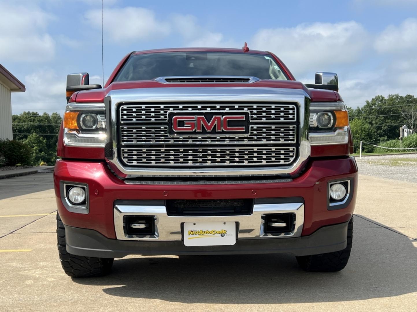 2018 MAROON /Tan Leather GMC Sierra 2500HD Denali Crew Cab 4WD (1GT12UEY8JF) with an 6.6L V8 DIESEL engine, Automatic transmission, located at 2990 Old Orchard Rd., Jackson, MO, 63755, 37.354214, -89.612106 - 2018 GMC Sierra 2500HD Denali 117xxx miles 4x4 6.6L V8 Diesel Automatic Leather Navigation Power/Heated/Cooled Seats Backup Camera Bluetooth Remote Start Cruise Power Windows/Locks/Mirrors We have financing available and we accept trades! Fill out a credit application on our website or - Photo#14
