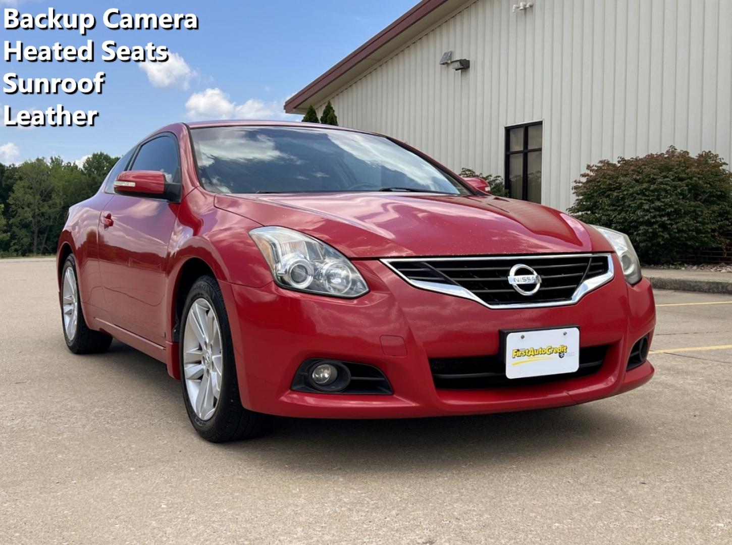 2010 RED /Tan Leather Nissan Altima 2.5 S (1N4AL2EP5AC) with an 2.5L 4 Cyl. engine, Automatic transmission, located at 2990 Old Orchard Rd., Jackson, MO, 63755, 37.354214, -89.612106 - 2010 Nissan Altima S 202xxx miles Front Wheel Drive 2.5L 4 Cyl. Automatic Leather Power Driver Seat Heated Seats Backup Camera Sunroof Cruise Power Windows/Locks/Mirrors We have financing available and we accept trades! Fill out a credit application on our website or come by today! If y - Photo#0