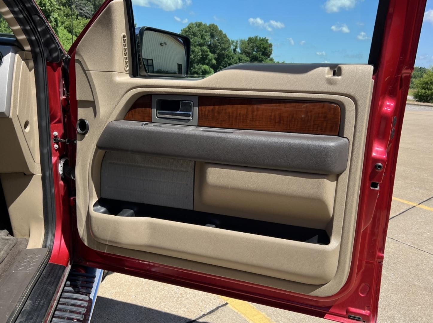 2010 MAROON /Tan Leather Ford F-150 Lariat SuperCrew 5.5-ft. Bed 4WD (1FTFW1EV2AF) with an 5.4L V8 engine, Automatic transmission, located at 2990 Old Orchard Rd., Jackson, MO, 63755, 37.354214, -89.612106 - 2010 Ford F-150 Lariat 179xxx miles 4x4 5.4L V8 Automatic Leather Power/Heated/Cooled Seats Backup Camera Bluetooth Cruise Power Windows/Locks/Mirrors We have financing available and we accept trades! Fill out a credit application on our website or come by today! If you have any question - Photo#15