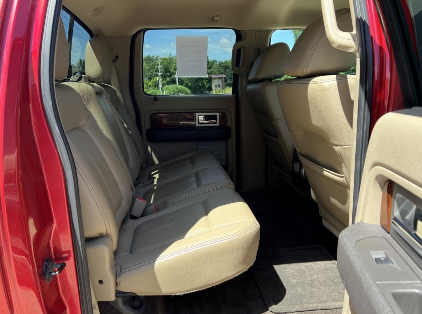 2010 MAROON /Tan Leather Ford F-150 Lariat SuperCrew 5.5-ft. Bed 4WD (1FTFW1EV2AF) with an 5.4L V8 engine, Automatic transmission, located at 2990 Old Orchard Rd., Jackson, MO, 63755, 37.354214, -89.612106 - 2010 Ford F-150 Lariat 179xxx miles 4x4 5.4L V8 Automatic Leather Power/Heated/Cooled Seats Backup Camera Bluetooth Cruise Power Windows/Locks/Mirrors We have financing available and we accept trades! Fill out a credit application on our website or come by today! If you have any question - Photo#18