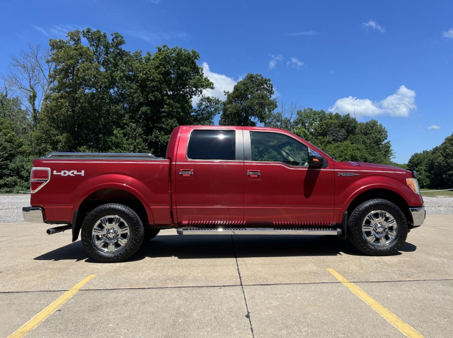 2010 MAROON /Tan Leather Ford F-150 Lariat SuperCrew 5.5-ft. Bed 4WD (1FTFW1EV2AF) with an 5.4L V8 engine, Automatic transmission, located at 2990 Old Orchard Rd., Jackson, MO, 63755, 37.354214, -89.612106 - 2010 Ford F-150 Lariat 179xxx miles 4x4 5.4L V8 Automatic Leather Power/Heated/Cooled Seats Backup Camera Bluetooth Cruise Power Windows/Locks/Mirrors We have financing available and we accept trades! Fill out a credit application on our website or come by today! If you have any question - Photo#8