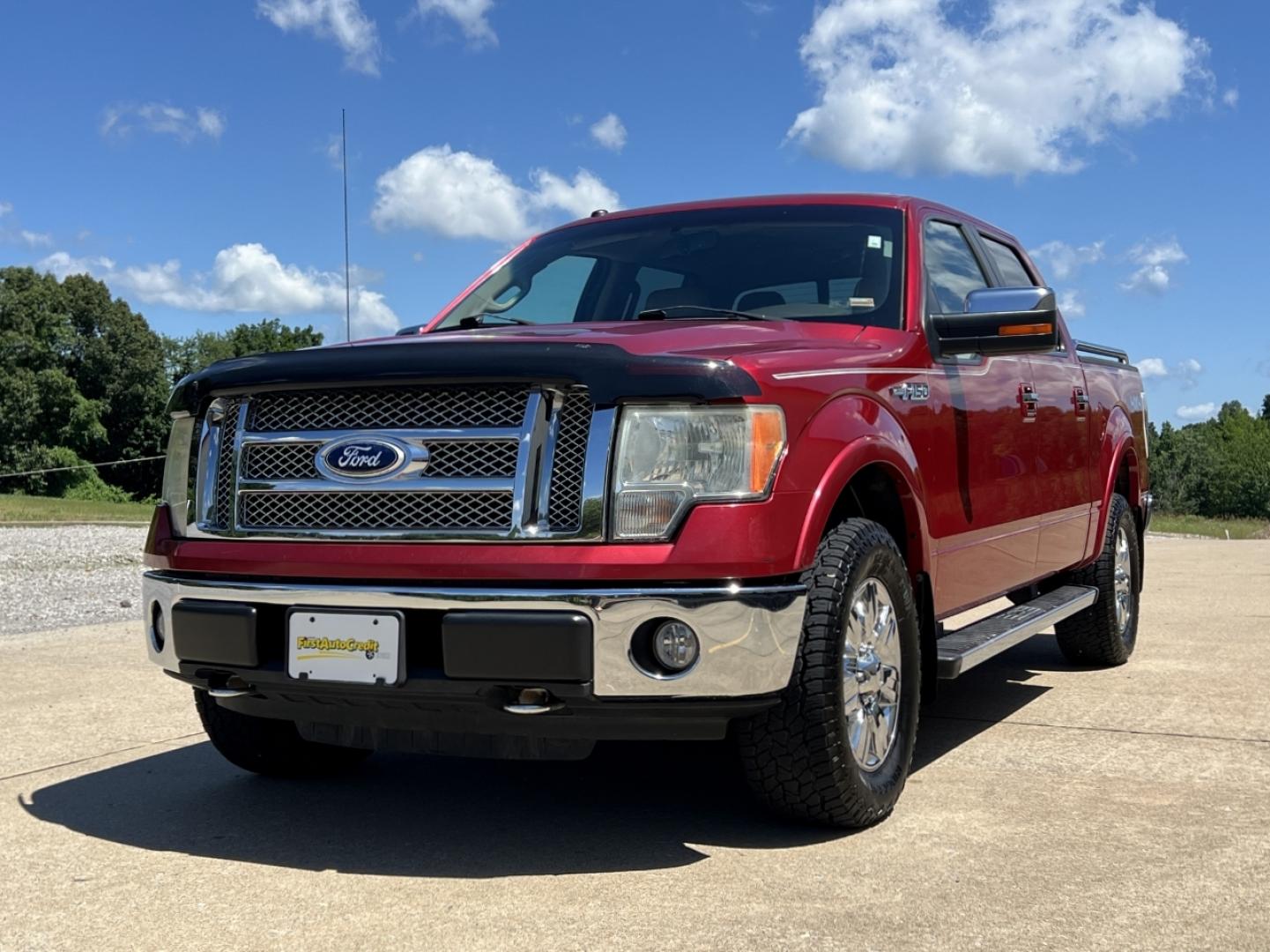 2010 MAROON /Tan Leather Ford F-150 Lariat SuperCrew 5.5-ft. Bed 4WD (1FTFW1EV2AF) with an 5.4L V8 engine, Automatic transmission, located at 2990 Old Orchard Rd., Jackson, MO, 63755, 37.354214, -89.612106 - 2010 Ford F-150 Lariat 179xxx miles 4x4 5.4L V8 Automatic Leather Power/Heated/Cooled Seats Backup Camera Bluetooth Cruise Power Windows/Locks/Mirrors We have financing available and we accept trades! Fill out a credit application on our website or come by today! If you have any question - Photo#6