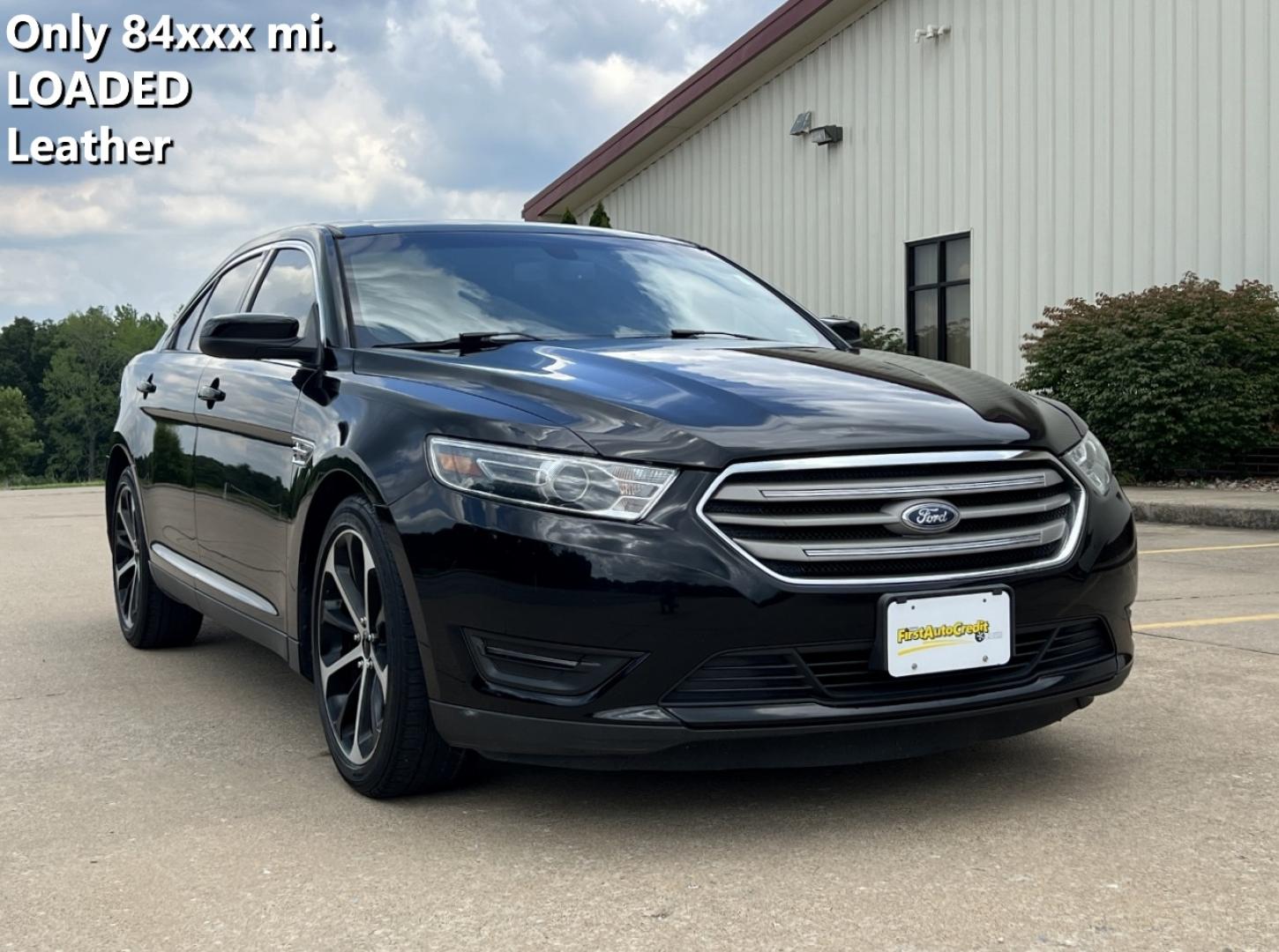 2016 BLACK /Black Leather Ford Taurus SEL FWD (1FAHP2E83GG) with an 3.5L V6 engine, Automatic transmission, located at 2990 Old Orchard Rd., Jackson, MO, 63755, 37.354214, -89.612106 - 2016 Ford Taurus SEL Only 84xxx miles Front Wheel Drive 3.5L V6 Automatic Leather Navigation Power/Heated Seats Backup Camera Bluetooth Remote Start Cruise Power Windows/Locks/Mirrors We have financing available and we accept trades! Fill out a credit application on our website or come - Photo#0
