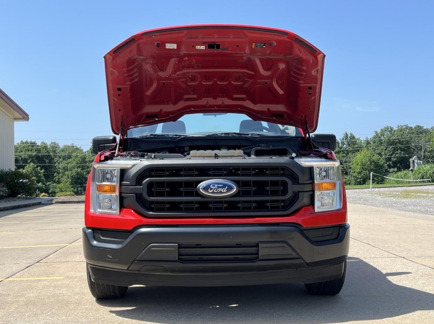 2021 RED /Gray Cloth Ford F-150 XL 6.5-ft. Bed 2WD (1FTMF1CB2MK) with an 3.3L V6 engine, Automatic transmission, located at 2990 Old Orchard Rd., Jackson, MO, 63755, 37.354214, -89.612106 - 2021 Ford F-150 XL 1-Owner 111xxx miles Rear Wheel Drive 3.3L V6 Automatic Backup Camera Bluetooth Cruise Power Windows/Locks/Mirrors We have financing available and we accept trades! Fill out a credit application on our website or come by today! If you have any questions, give us a call - Photo#27