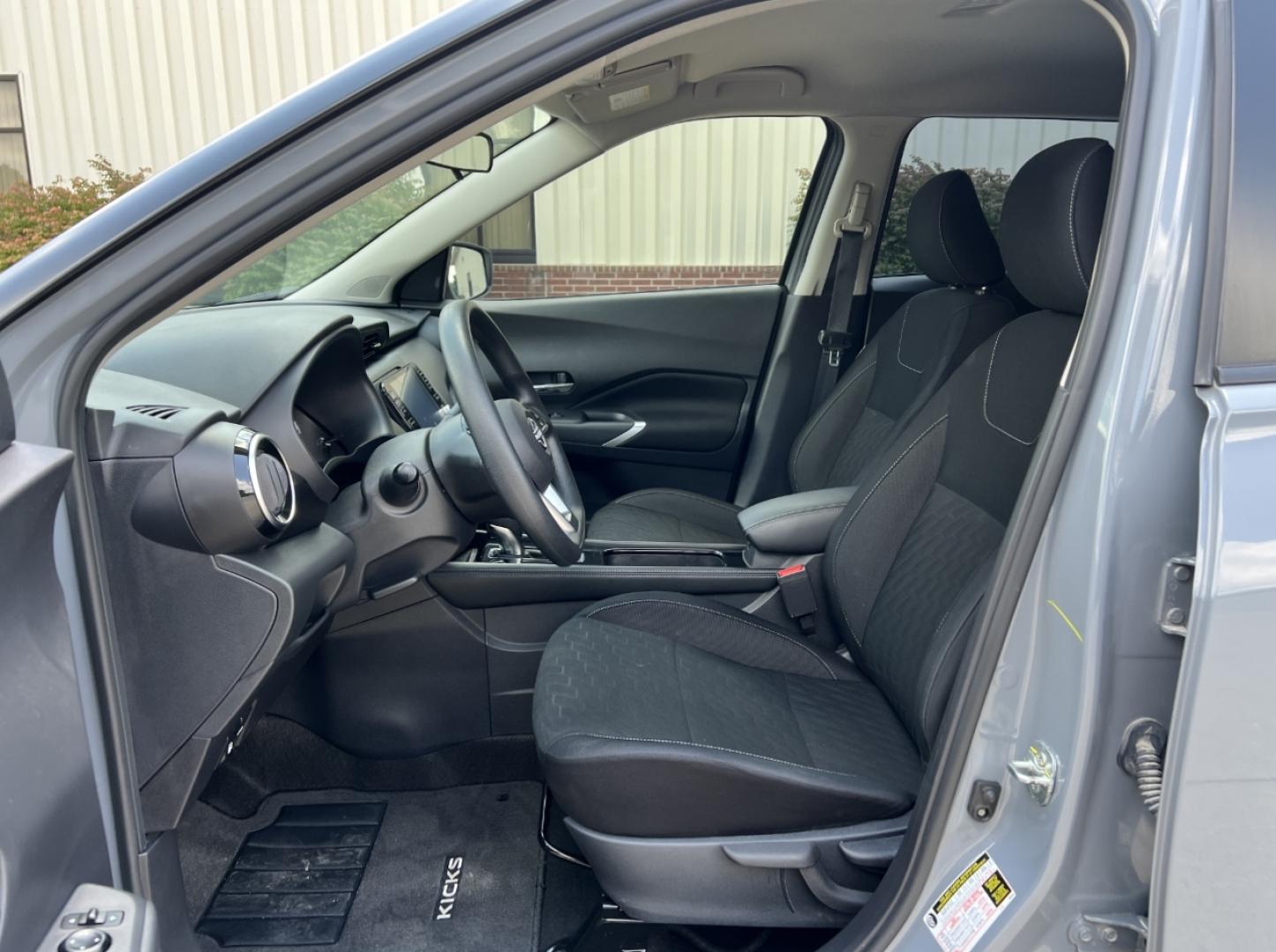 2023 GRAY /Black Cloth Nissan Kicks SV (3N1CP5CV0PL) with an 1.6L 4 Cyl. engine, CVT transmission, located at 2990 Old Orchard Rd., Jackson, MO, 63755, 37.354214, -89.612106 - 2023 Nissan Kicks SV 1-Owner Only 17xxx miles Front Wheel Drive 1.6L 4 Cyl. Automatic Backup Camera Bluetooth Cruise Power Windows/Locks/Mirrors We have financing available and we accept trades! Fill out a credit application on our website or come by today! If you have any questions, give - Photo#12