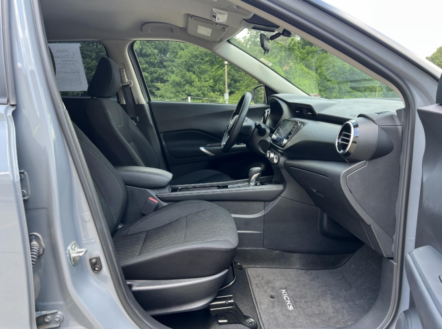 2023 GRAY /Black Cloth Nissan Kicks SV (3N1CP5CV0PL) with an 1.6L 4 Cyl. engine, CVT transmission, located at 2990 Old Orchard Rd., Jackson, MO, 63755, 37.354214, -89.612106 - 2023 Nissan Kicks SV 1-Owner Only 17xxx miles Front Wheel Drive 1.6L 4 Cyl. Automatic Backup Camera Bluetooth Cruise Power Windows/Locks/Mirrors We have financing available and we accept trades! Fill out a credit application on our website or come by today! If you have any questions, give - Photo#14