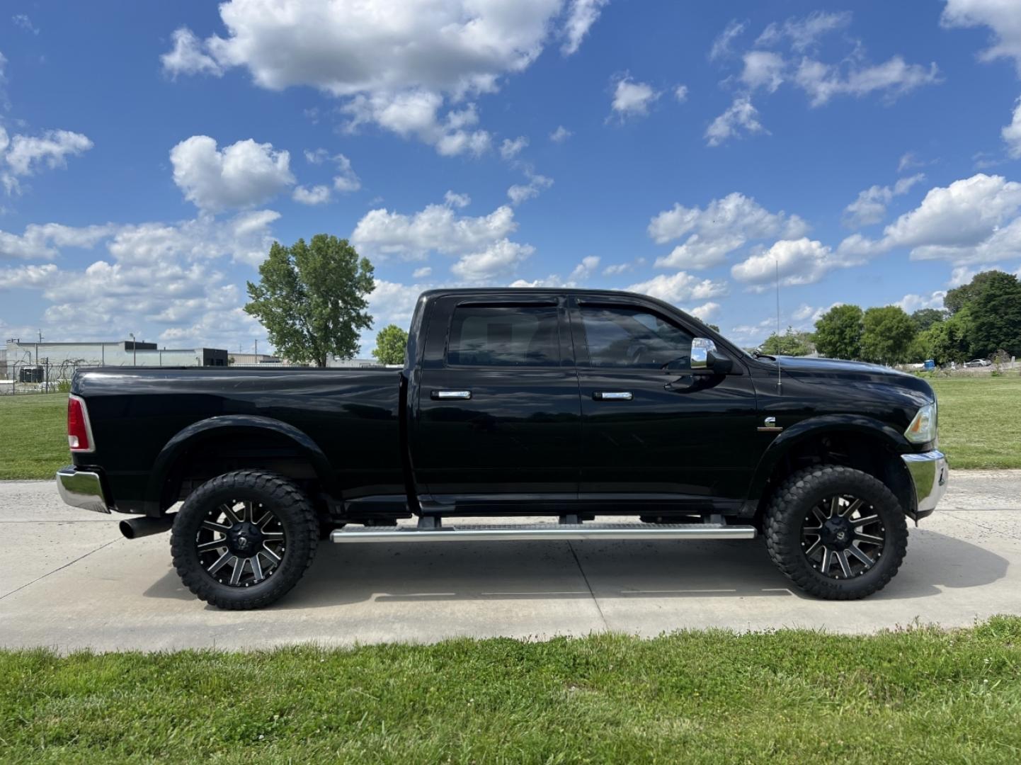 2014 BLACK /Black Leather RAM 2500 Laramie Crew Cab SWB 4WD (3C6UR5FL4EG) with an 6.7L I6 TURBO DIESEL engine, Automatic transmission, located at 506 S. Kingshighway, Cape Girardeau, MO, 63703, (573) 235-5000, 37.294994, -89.556206 - 2014 Ram 2500 Laramie 134xxx miles 4x4 6.7L I6 Turbo Diesel Automatic Leather Navigation Power/Heated/Cooled Seats Heated Rear Seats Heated Steering Wheel Backup Camera Bluetooth Remote Start Cruise Power Windows/Locks/Mirrors We have financing available and we accept trades! Fill out - Photo#11