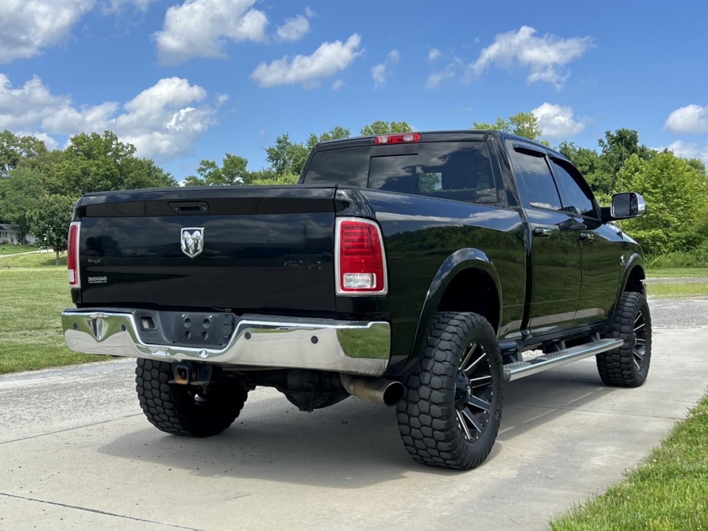 2014 BLACK /Black Leather RAM 2500 Laramie Crew Cab SWB 4WD (3C6UR5FL4EG) with an 6.7L I6 TURBO DIESEL engine, Automatic transmission, located at 506 S. Kingshighway, Cape Girardeau, MO, 63703, (573) 235-5000, 37.294994, -89.556206 - 2014 Ram 2500 Laramie 134xxx miles 4x4 6.7L I6 Turbo Diesel Automatic Leather Navigation Power/Heated/Cooled Seats Heated Rear Seats Heated Steering Wheel Backup Camera Bluetooth Remote Start Cruise Power Windows/Locks/Mirrors We have financing available and we accept trades! Fill out - Photo#12