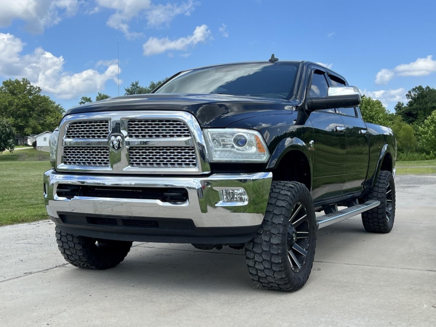2014 BLACK /Black Leather RAM 2500 Laramie Crew Cab SWB 4WD (3C6UR5FL4EG) with an 6.7L I6 TURBO DIESEL engine, Automatic transmission, located at 506 S. Kingshighway, Cape Girardeau, MO, 63703, (573) 235-5000, 37.294994, -89.556206 - 2014 Ram 2500 Laramie 134xxx miles 4x4 6.7L I6 Turbo Diesel Automatic Leather Navigation Power/Heated/Cooled Seats Heated Rear Seats Heated Steering Wheel Backup Camera Bluetooth Remote Start Cruise Power Windows/Locks/Mirrors We have financing available and we accept trades! Fill out - Photo#9