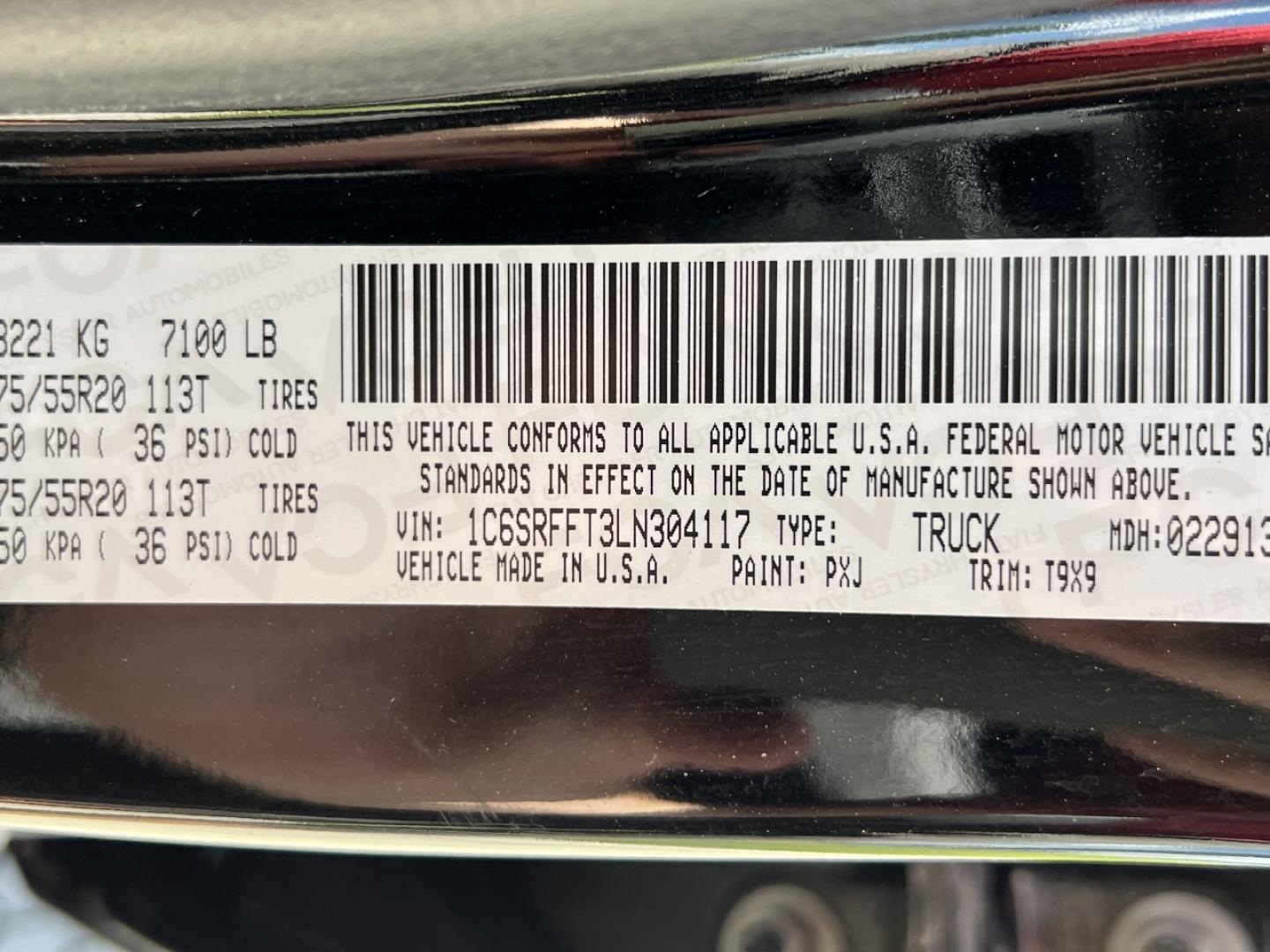 2020 BLACK /Gray Cloth RAM 1500 Big Horn Crew Cab SWB 4WD (1C6SRFFT3LN) with an 5.7L V8 engine, Automatic transmission, located at 506 S. Kingshighway, Cape Girardeau, MO, 63703, (573) 235-5000, 37.294994, -89.556206 - 2020 Ram 1500 Big Horn Only 43xxx miles 4x4 5.7L V8 Automatic Backup Camera Power Driver Seat Bluetooth Remote Start Cruise Power Windows/Locks/Mirrors We have financing available and we accept trades! Fill out a credit application on our website or come by today! If you have any questio - Photo#40