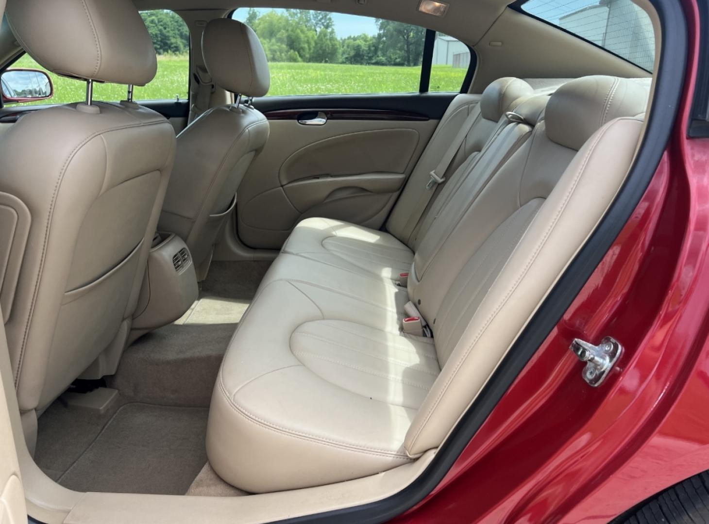 2009 RED /Tan Leather Buick Lucerne CXL (1G4HD57M99U) with an 3.9L V6 engine, Automatic transmission, located at 506 S. Kingshighway, Cape Girardeau, MO, 63703, (573) 235-5000, 37.294994, -89.556206 - 2009 Buick Lucerne CXL Local 1-Owner 100xxx miles Front Wheel Drive 3.9L V6 Automatic Leather Power/Heated Seats Heated Steering Wheel Cruise Power Windows/Locks/Mirrors We have financing available and we accept trades! Fill out a credit application on our website or come by today! If yo - Photo#15