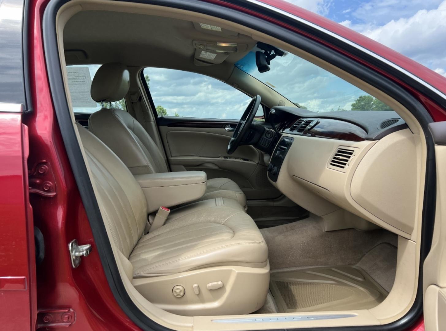 2009 RED /Tan Leather Buick Lucerne CXL (1G4HD57M99U) with an 3.9L V6 engine, Automatic transmission, located at 506 S. Kingshighway, Cape Girardeau, MO, 63703, (573) 235-5000, 37.294994, -89.556206 - 2009 Buick Lucerne CXL Local 1-Owner 100xxx miles Front Wheel Drive 3.9L V6 Automatic Leather Power/Heated Seats Heated Steering Wheel Cruise Power Windows/Locks/Mirrors We have financing available and we accept trades! Fill out a credit application on our website or come by today! If yo - Photo#14