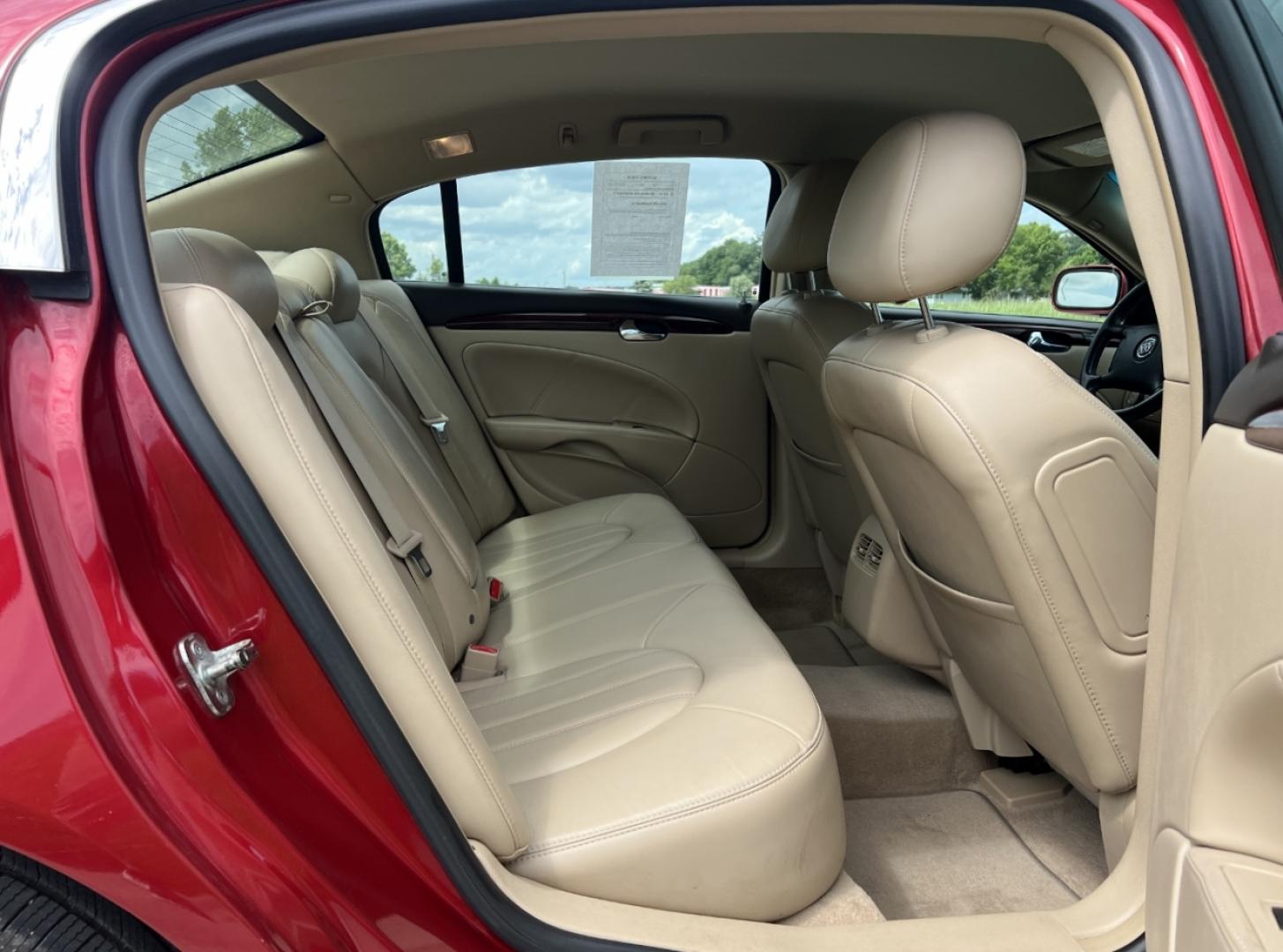 2009 RED /Tan Leather Buick Lucerne CXL (1G4HD57M99U) with an 3.9L V6 engine, Automatic transmission, located at 506 S. Kingshighway, Cape Girardeau, MO, 63703, (573) 235-5000, 37.294994, -89.556206 - 2009 Buick Lucerne CXL Local 1-Owner 100xxx miles Front Wheel Drive 3.9L V6 Automatic Leather Power/Heated Seats Heated Steering Wheel Cruise Power Windows/Locks/Mirrors We have financing available and we accept trades! Fill out a credit application on our website or come by today! If yo - Photo#16