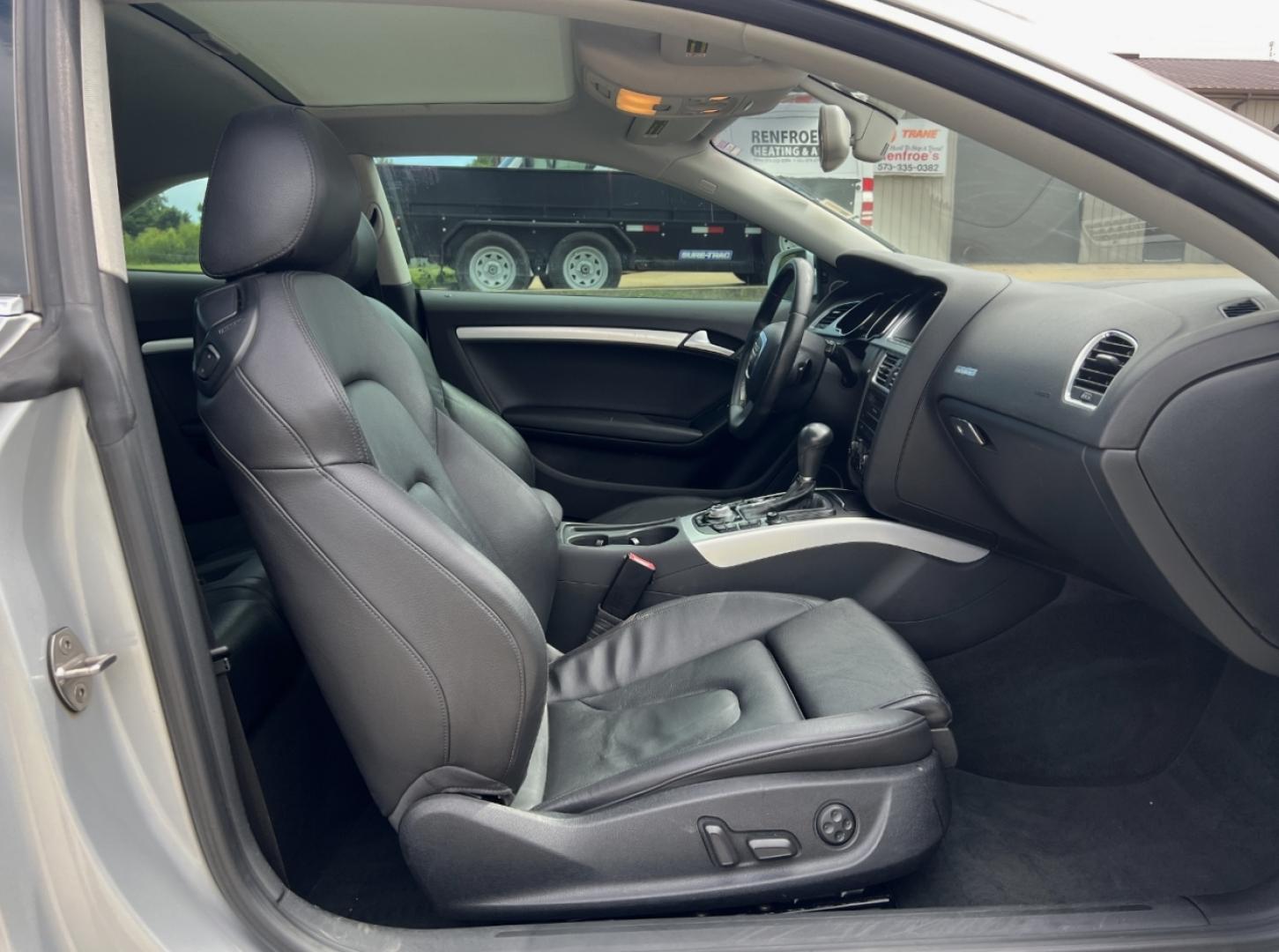2012 SILVER /Black Leather Audi A5 Coupe 2.0T quattro Tiptronic (WAUVFAFR3CA) with an 2.0L 4 Cyl. TURBO engine, Automatic transmission, located at 506 S. Kingshighway, Cape Girardeau, MO, 63703, (573) 235-5000, 37.294994, -89.556206 - 2012 AUDI A5 2.0T Quattro Prestige 132xxx miles All Wheel Drive 2.0L 4 Cyl. Automatic Leather Navigation Power/Heated Seats Backup Camera Sunroof Bluetooth Cruise Power Windows/Locks/Mirrors We have financing available and we accept trades! Fill out a credit application on our website o - Photo#17