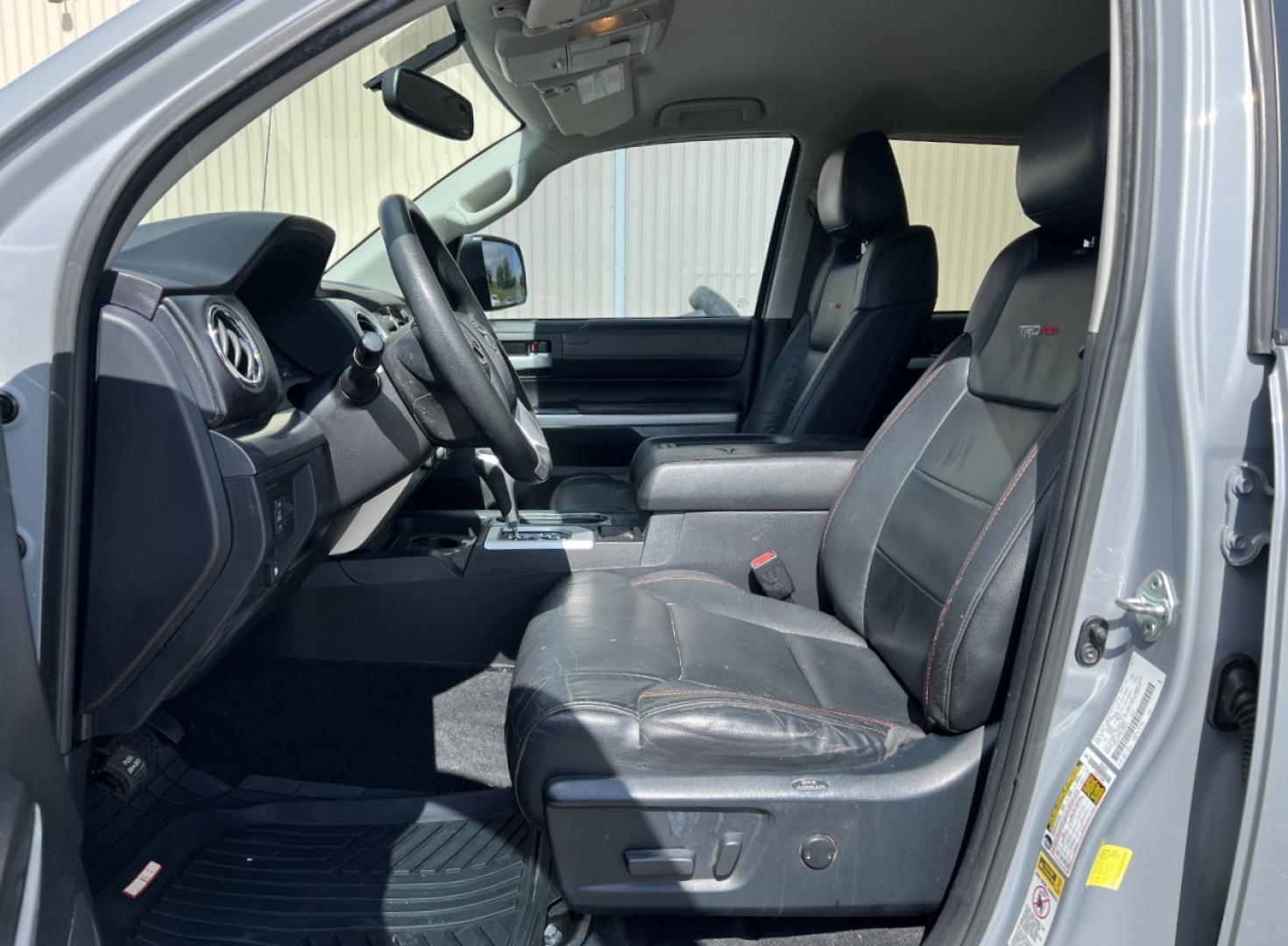 2017 GRAY /Black Leather Toyota Tundra TRD Pro (5TFDW5F19HX) with an 5.7L V8 engine, Automatic transmission, located at 2990 Old Orchard Rd., Jackson, MO, 63755, 37.354214, -89.612106 - We have financing available and we accept trades! Fill out a credit application on our website or come by today! If you have any questions, give us a call at (573) 204-7777 or visit our website at firstautocredit.com. - Photo#7