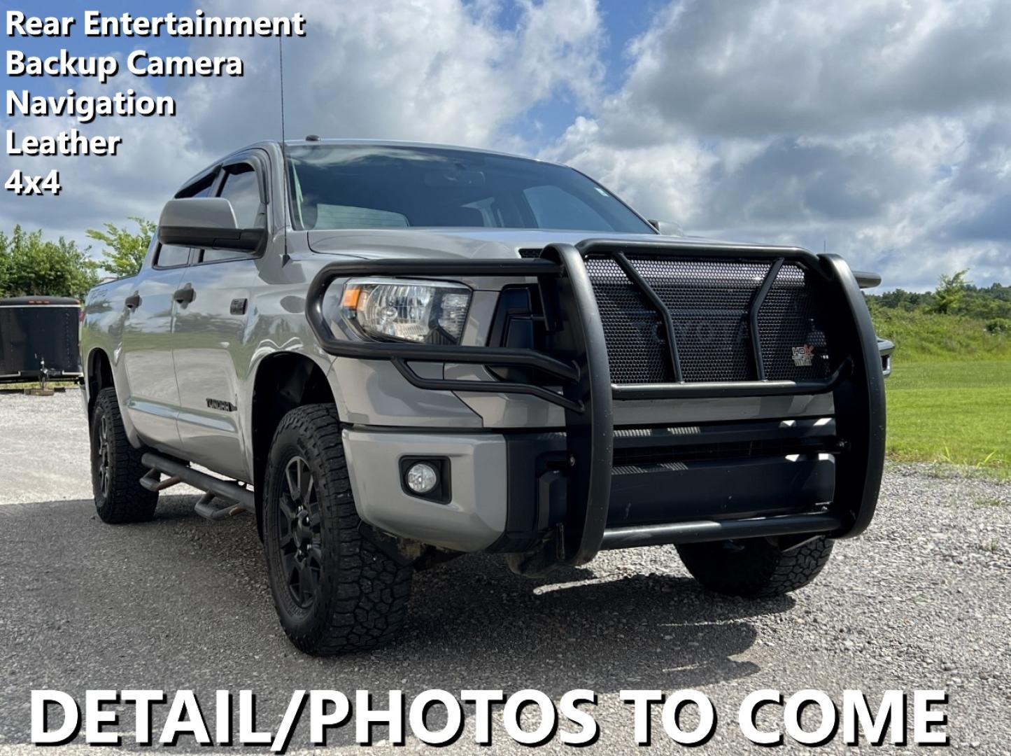 2017 GRAY /Black Leather Toyota Tundra TRD Pro (5TFDW5F19HX) with an 5.7L V8 engine, Automatic transmission, located at 2990 Old Orchard Rd., Jackson, MO, 63755, 37.354214, -89.612106 - We have financing available and we accept trades! Fill out a credit application on our website or come by today! If you have any questions, give us a call at (573) 204-7777 or visit our website at firstautocredit.com. - Photo#0