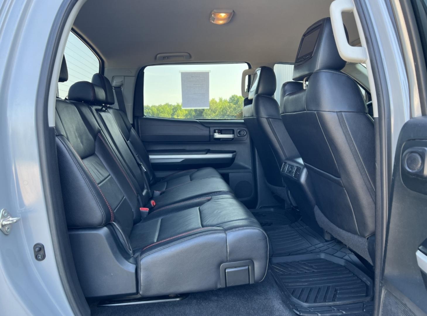 2017 GRAY /Black Leather Toyota Tundra TRD Pro (5TFDW5F19HX) with an 5.7L V8 engine, Automatic transmission, located at 2990 Old Orchard Rd., Jackson, MO, 63755, 37.354214, -89.612106 - 2017 Toyota Tundra TRD Pro 222xxx miles 4x4 5.7L V8 Automatic Leather New Tires Rear Entertainment Navigation Backup Camera Power Driver Seat Bluetooth Cruise Power Windows/Locks/Mirrors We have financing available and we accept trades! Fill out a credit application on our website or c - Photo#19