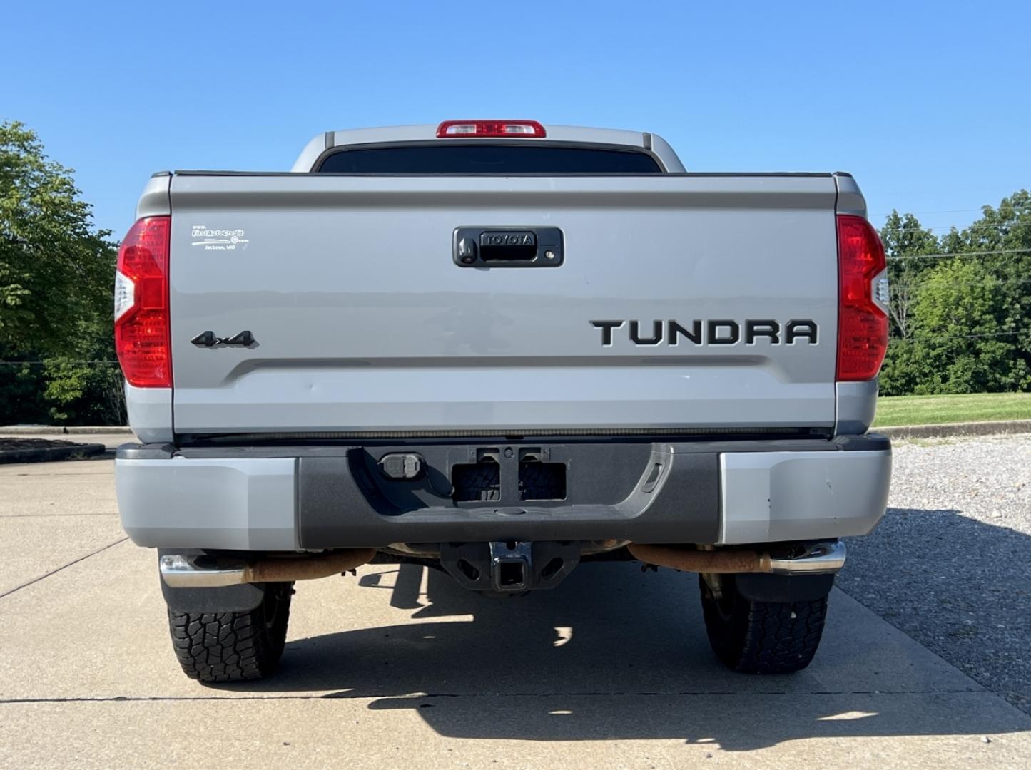 2017 GRAY /Black Leather Toyota Tundra TRD Pro (5TFDW5F19HX) with an 5.7L V8 engine, Automatic transmission, located at 2990 Old Orchard Rd., Jackson, MO, 63755, 37.354214, -89.612106 - 2017 Toyota Tundra TRD Pro 222xxx miles 4x4 5.7L V8 Automatic Leather New Tires Rear Entertainment Navigation Backup Camera Power Driver Seat Bluetooth Cruise Power Windows/Locks/Mirrors We have financing available and we accept trades! Fill out a credit application on our website or c - Photo#12