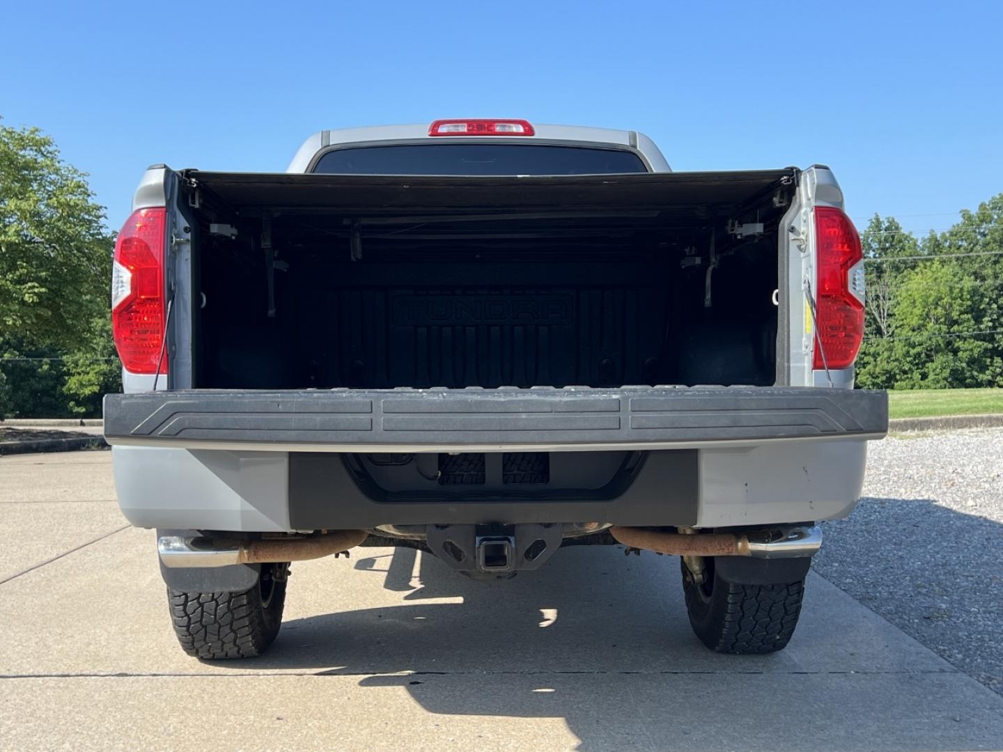 2017 GRAY /Black Leather Toyota Tundra TRD Pro (5TFDW5F19HX) with an 5.7L V8 engine, Automatic transmission, located at 2990 Old Orchard Rd., Jackson, MO, 63755, 37.354214, -89.612106 - 2017 Toyota Tundra TRD Pro 222xxx miles 4x4 5.7L V8 Automatic Leather New Tires Rear Entertainment Navigation Backup Camera Power Driver Seat Bluetooth Cruise Power Windows/Locks/Mirrors We have financing available and we accept trades! Fill out a credit application on our website or c - Photo#20