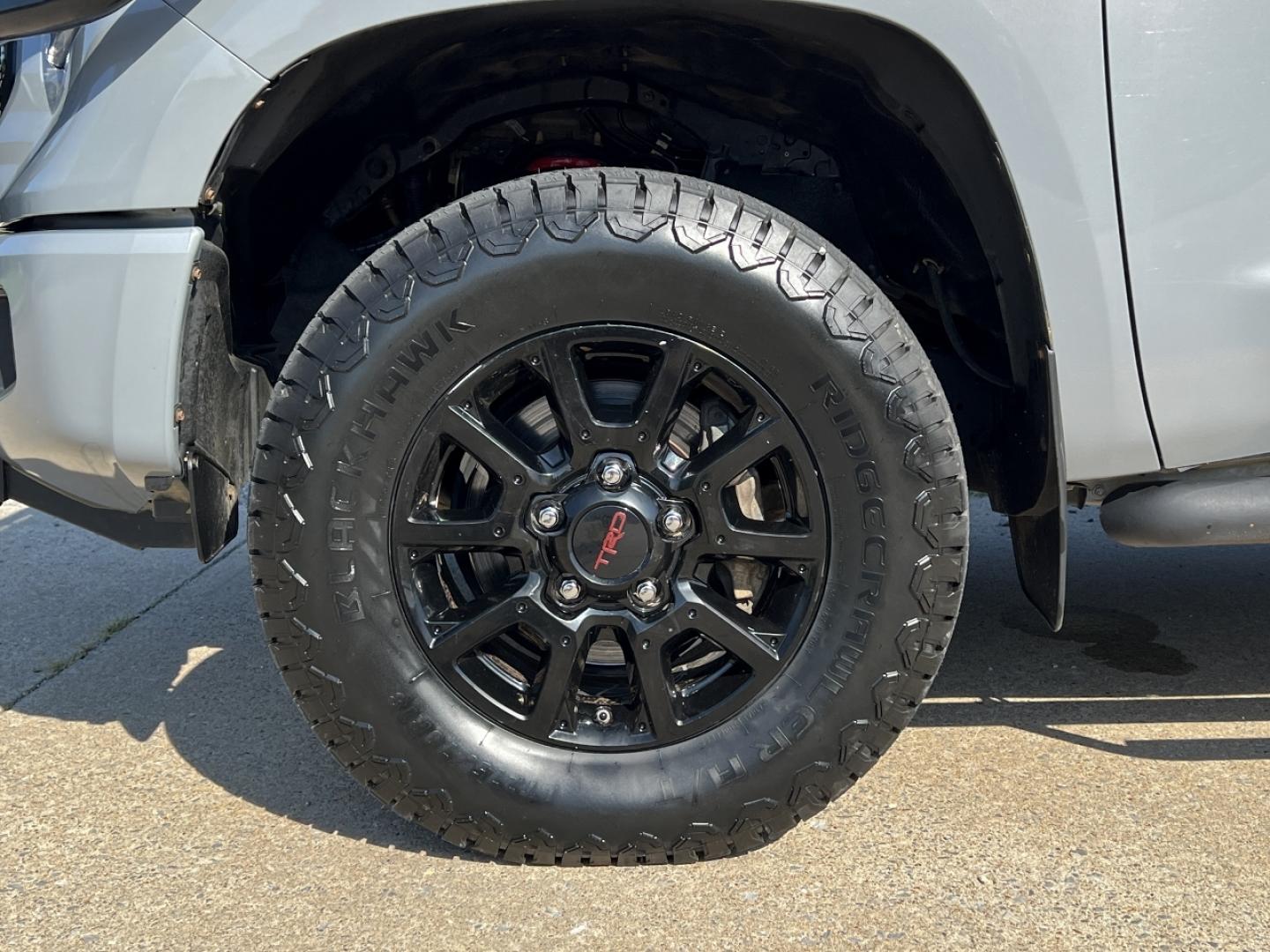 2017 GRAY /Black Leather Toyota Tundra TRD Pro (5TFDW5F19HX) with an 5.7L V8 engine, Automatic transmission, located at 2990 Old Orchard Rd., Jackson, MO, 63755, 37.354214, -89.612106 - 2017 Toyota Tundra TRD Pro 222xxx miles 4x4 5.7L V8 Automatic Leather New Tires Rear Entertainment Navigation Backup Camera Power Driver Seat Bluetooth Cruise Power Windows/Locks/Mirrors We have financing available and we accept trades! Fill out a credit application on our website or c - Photo#36