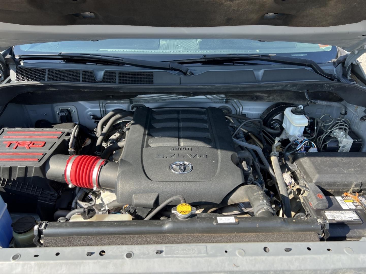 2017 GRAY /Black Leather Toyota Tundra TRD Pro (5TFDW5F19HX) with an 5.7L V8 engine, Automatic transmission, located at 2990 Old Orchard Rd., Jackson, MO, 63755, 37.354214, -89.612106 - 2017 Toyota Tundra TRD Pro 222xxx miles 4x4 5.7L V8 Automatic Leather New Tires Rear Entertainment Navigation Backup Camera Power Driver Seat Bluetooth Cruise Power Windows/Locks/Mirrors We have financing available and we accept trades! Fill out a credit application on our website or c - Photo#34