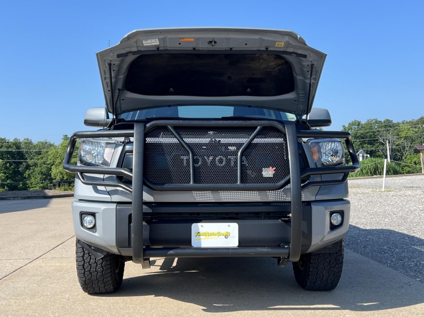 2017 GRAY /Black Leather Toyota Tundra TRD Pro (5TFDW5F19HX) with an 5.7L V8 engine, Automatic transmission, located at 2990 Old Orchard Rd., Jackson, MO, 63755, 37.354214, -89.612106 - 2017 Toyota Tundra TRD Pro 222xxx miles 4x4 5.7L V8 Automatic Leather New Tires Rear Entertainment Navigation Backup Camera Power Driver Seat Bluetooth Cruise Power Windows/Locks/Mirrors We have financing available and we accept trades! Fill out a credit application on our website or c - Photo#33