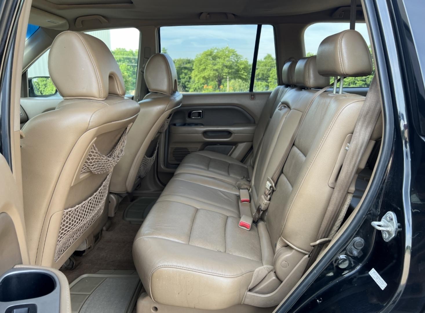 2007 BLACK /Tan Leather Honda Pilot EX-L 4WD AT (5FNYF18527B) with an 3.5L V6 engine, Automatic transmission, located at 2990 Old Orchard Rd., Jackson, MO, 63755, 37.354214, -89.612106 - 2007 Honda Pilot EX-L 134xxx miles 4 Wheel Drive 3.5L V6 Automatic Leather 3rd Row Power Driver Seat Heated Seats Sunroof Cruise Power Windows/Locks/Mirrors We have financing available and we accept trades! Fill out a credit application on our website or come by today! If you have any q - Photo#17