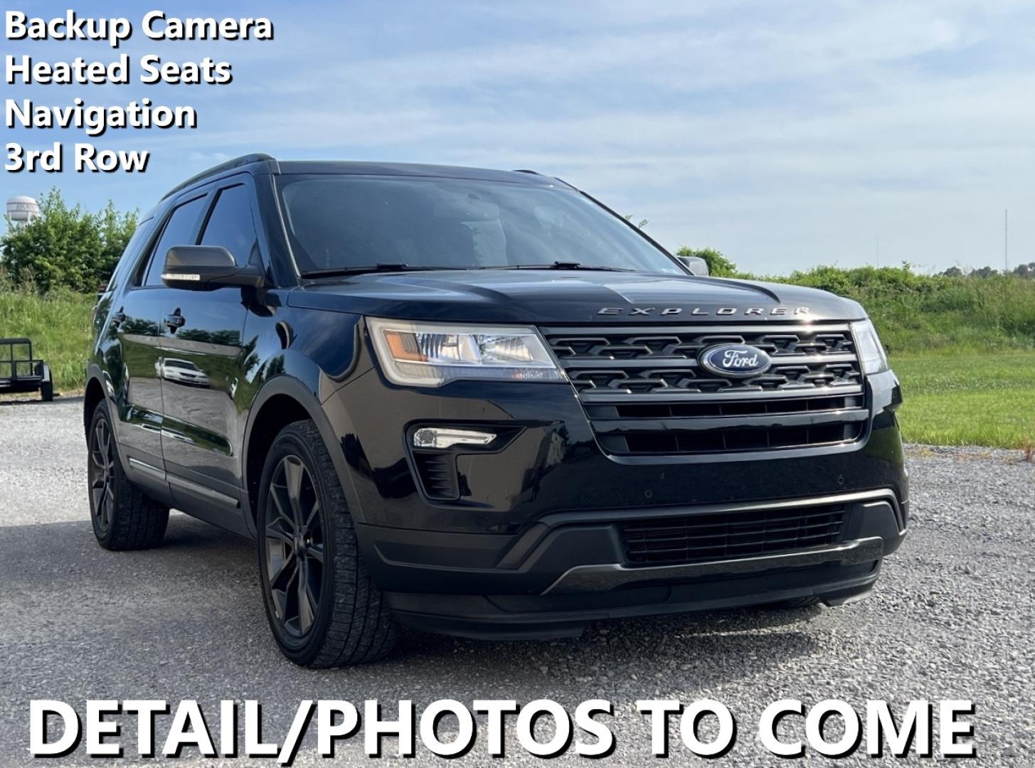 2018 BLACK /Black Ford Explorer XLT FWD (1FM5K7DH8JG) with an 2.3L 4 Cyl. engine, Automatic transmission, located at 2990 Old Orchard Rd., Jackson, MO, 63755, 37.354214, -89.612106 - We have financing available and we accept trades! Fill out a credit application on our website or come by today! If you have any questions, give us a call at (573) 204-7777 or visit our website at firstautocredit.com. - Photo#0