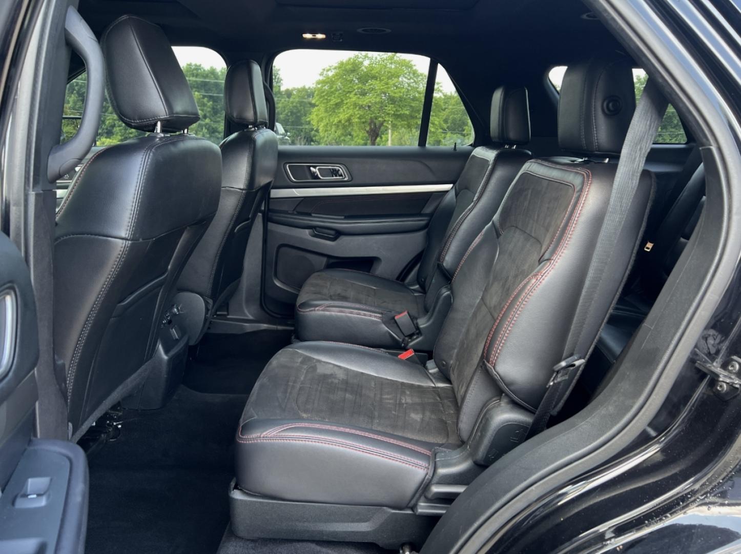 2018 BLACK /Black Suede/Leather Ford Explorer XLT FWD (1FM5K7DH8JG) with an 2.3L 4 Cyl. engine, Automatic transmission, located at 2990 Old Orchard Rd., Jackson, MO, 63755, 37.354214, -89.612106 - 2018 Ford Explorer XLT 98xxx miles Front Wheel Drive 2.3L 4 Cyl. Automatic Leather/Suede 3rd Row Backup Camera Power/Heated Seats Heated Steering Wheel Sunroof Bluetooth Remote Start Cruise Power Windows/Locks/Mirrors We have financing available and we accept trades! Fill out a credit - Photo#19