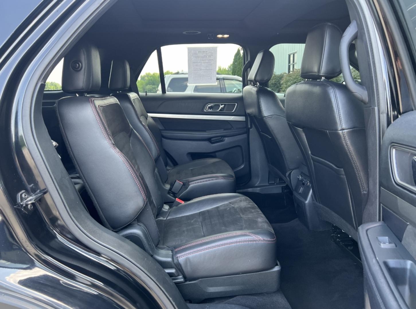 2018 BLACK /Black Suede/Leather Ford Explorer XLT FWD (1FM5K7DH8JG) with an 2.3L 4 Cyl. engine, Automatic transmission, located at 2990 Old Orchard Rd., Jackson, MO, 63755, 37.354214, -89.612106 - 2018 Ford Explorer XLT 98xxx miles Front Wheel Drive 2.3L 4 Cyl. Automatic Leather/Suede 3rd Row Backup Camera Power/Heated Seats Heated Steering Wheel Sunroof Bluetooth Remote Start Cruise Power Windows/Locks/Mirrors We have financing available and we accept trades! Fill out a credit - Photo#20