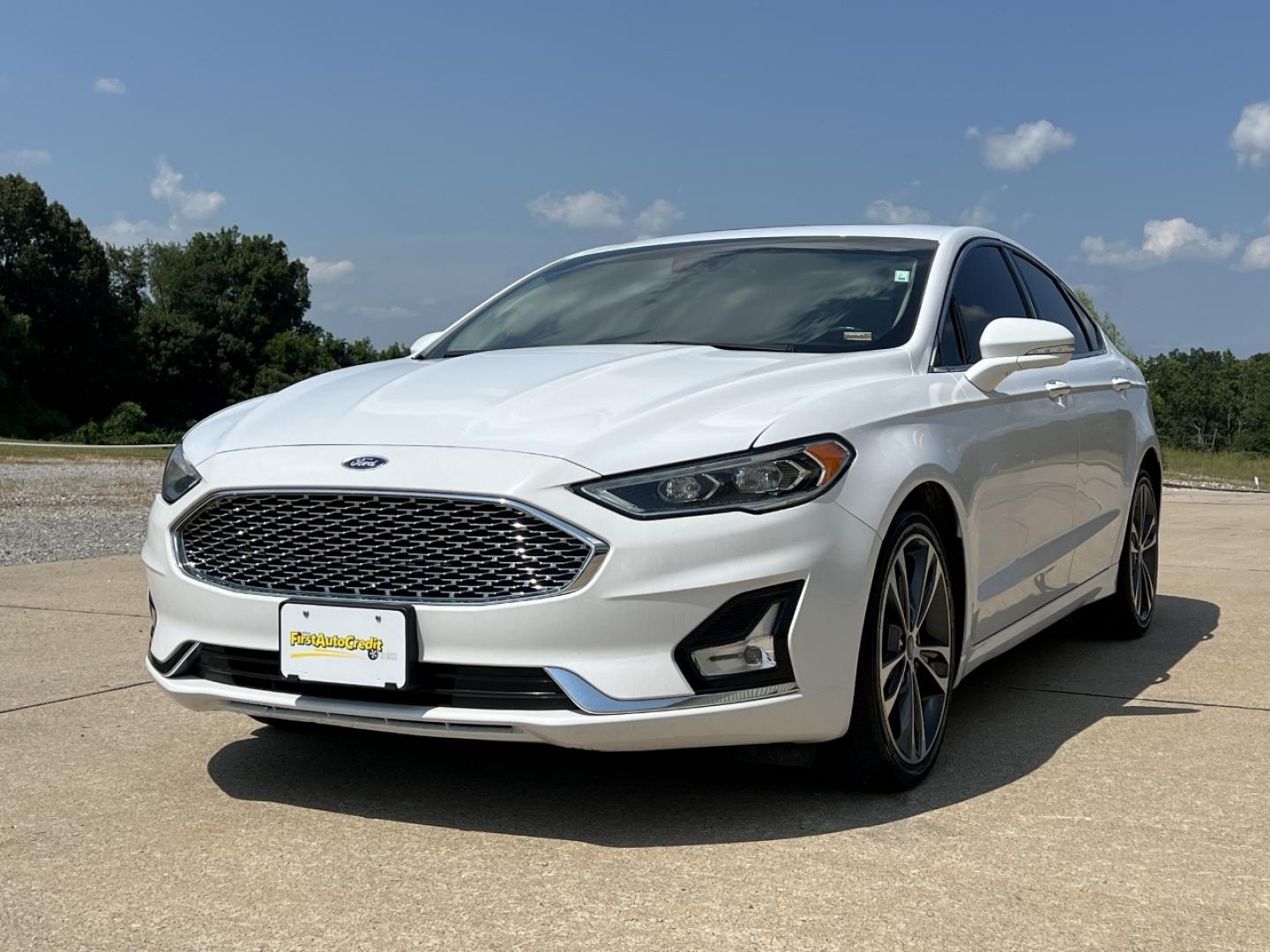 2020 WHITE /Black Leather Ford Fusion Titanium AWD (3FA6P0D97LR) with an 2.0L 4 Cyl. engine, Automatic transmission, located at 2990 Old Orchard Rd., Jackson, MO, 63755, 37.354214, -89.612106 - 2020 Ford Fusion Titanium 111xxx miles All Wheel Drive 2.0L 4 Cyl. Automatic Leather Navigation Power/Heated/Cooled Seats Backup Camera Sunroof Bluetooth Remote Start Cruise Power Windows/Locks/Mirrors We have financing available and we accept trades! Fill out a credit application on o - Photo#7