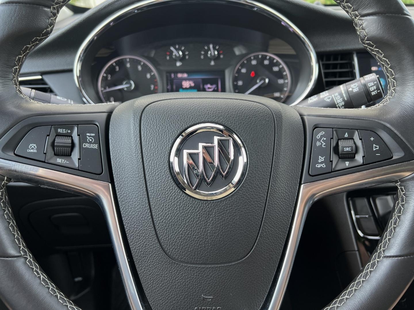 2019 GOLD /Black Leather/Cloth Buick Encore Preferred FWD (KL4CJASB8KB) with an 1.4L 4 Cyl. TURBO engine, Automatic transmission, located at 2990 Old Orchard Rd., Jackson, MO, 63755, 37.354214, -89.612106 - 2019 Buick Encore Preferred 1-Owner Only 57xxx miles Front Wheel Drive 1.4L 4 Cyl. Automatic Backup Camera Power Driver Seat Bluetooth Remote Start Cruise Power Windows/Locks/Mirrors We have financing available and we accept trades! Fill out a credit application on our website or come by - Photo#21