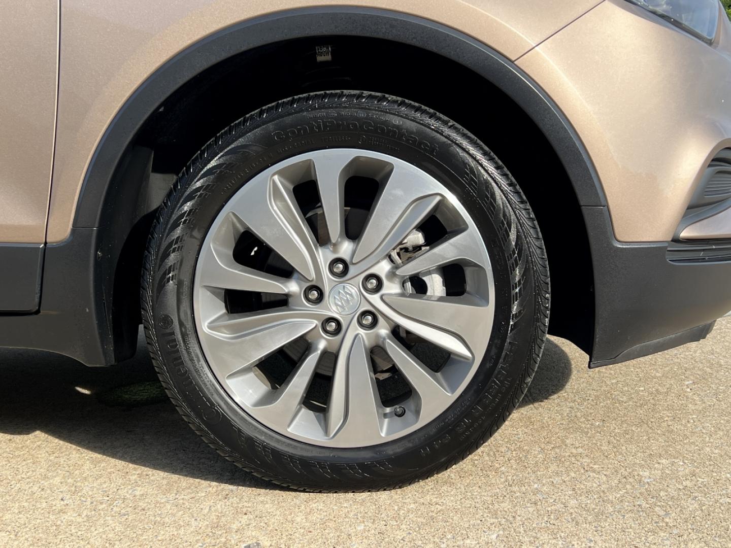 2019 GOLD /Black Leather/Cloth Buick Encore Preferred FWD (KL4CJASB8KB) with an 1.4L 4 Cyl. TURBO engine, Automatic transmission, located at 2990 Old Orchard Rd., Jackson, MO, 63755, 37.354214, -89.612106 - 2019 Buick Encore Preferred 1-Owner Only 57xxx miles Front Wheel Drive 1.4L 4 Cyl. Automatic Backup Camera Power Driver Seat Bluetooth Remote Start Cruise Power Windows/Locks/Mirrors We have financing available and we accept trades! Fill out a credit application on our website or come by - Photo#38