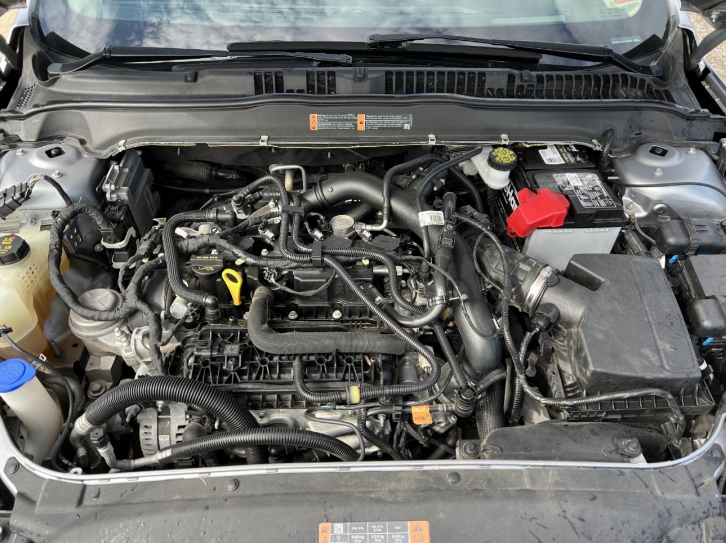 2020 SILVER /Black Leather Ford Fusion SEL (3FA6P0CD1LR) with an 1.5L 4 Cyl. engine, Automatic transmission, located at 506 S. Kingshighway, Cape Girardeau, MO, 63703, (573) 235-5000, 37.294994, -89.556206 - 2020 Ford Fusion SEL 109xxx miles Front Wheel Drive 1.5L 4 Cyl. Automatic Leather Backup Camera Power/Heated Seats Bluetooth Remote Start Cruise Power Windows/Locks/Mirrors We have financing available and we accept trades! Fill out a credit application on our website or come by today! I - Photo#34
