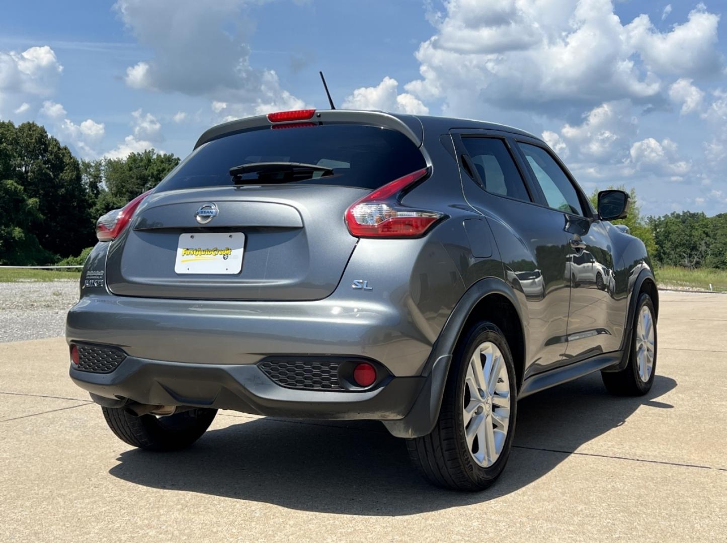2016 GRAY /Black Leather Nissan Juke SL FWD (JN8AF5MR3GT) with an 1.6L 4 Cyl. Turbo engine, CVT transmission, located at 506 S. Kingshighway, Cape Girardeau, MO, 63703, (573) 235-5000, 37.294991, -89.553635 - 2016 Nissan Juke SL 107xxx miles Front Wheel Drive 1.6L 4 Cyl. Automatic Leather Navigation Backup Camera Sunroof Bluetooth Cruise Power Windows/Locks/Mirrors We have financing available and we accept trades! Fill out a credit application on our website or come by today! If you have any - Photo#8