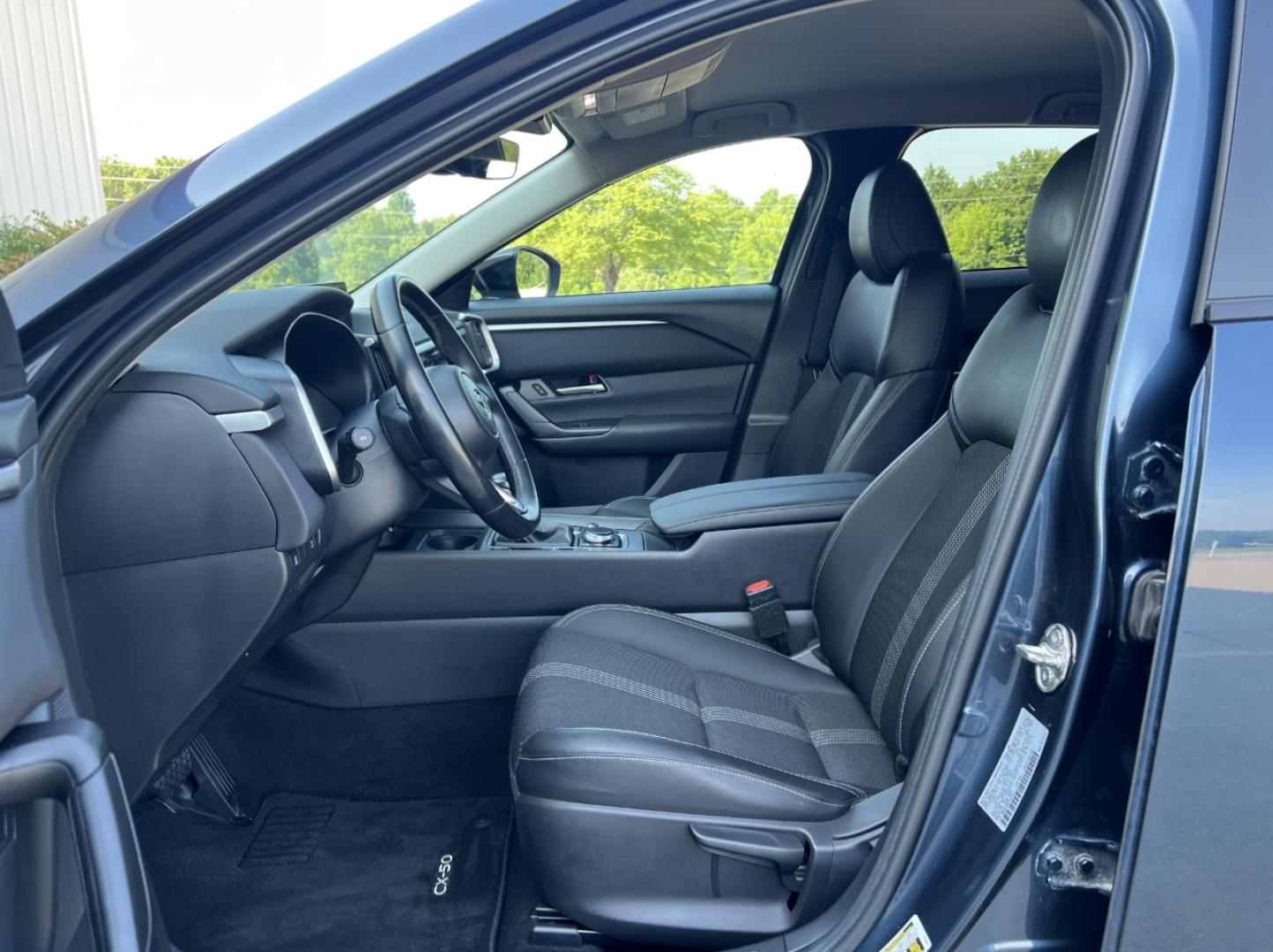 2023 BLUE /Black Mazda CX-50 2.5 S Select (7MMVABAM6PN) with an 2.5L 4 Cyl. engine, Automatic transmission, located at 2990 Old Orchard Rd., Jackson, MO, 63755, 37.354214, -89.612106 - 2023 Mazda CX-50 2.5 S Select Local 1-Owner 54xxx miles All Wheel Drive 2.5L 4 Cyl. Automatic Backup Camera Bluetooth Cruise Power Windows/Locks/Mirrors We have financing available and we accept trades! Fill out a credit application on our website or come by today! If you have any questio - Photo#11
