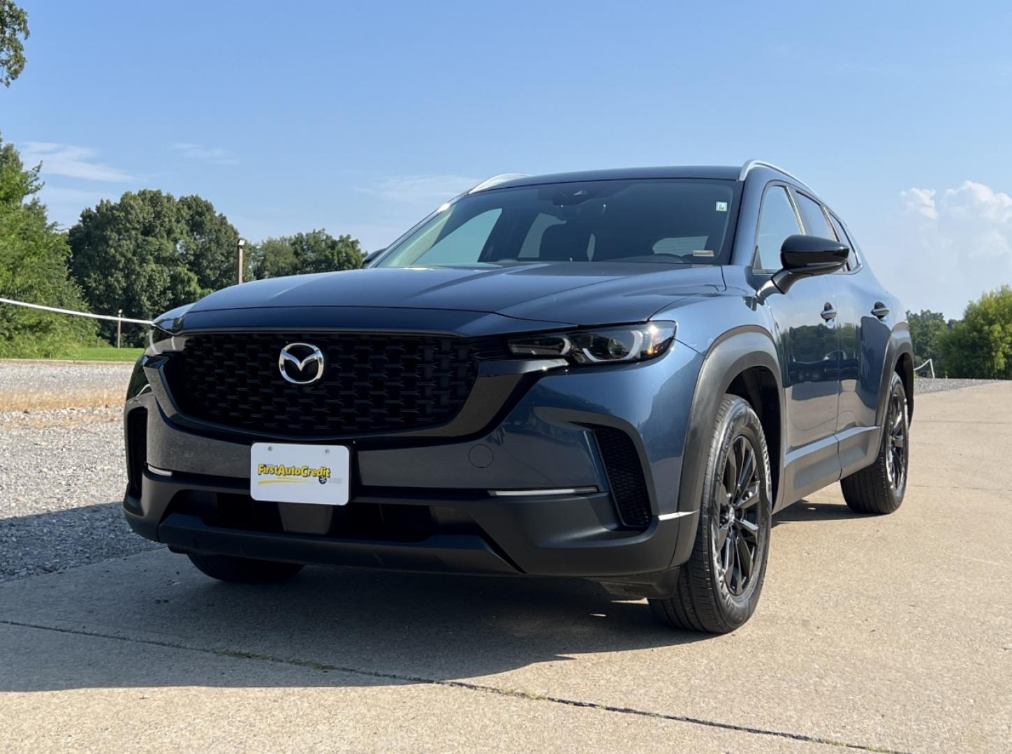 2023 BLUE /Black Mazda CX-50 2.5 S Select (7MMVABAM6PN) with an 2.5L 4 Cyl. engine, Automatic transmission, located at 2990 Old Orchard Rd., Jackson, MO, 63755, 37.354214, -89.612106 - 2023 Mazda CX-50 2.5 S Select Local 1-Owner 54xxx miles All Wheel Drive 2.5L 4 Cyl. Automatic Backup Camera Bluetooth Cruise Power Windows/Locks/Mirrors We have financing available and we accept trades! Fill out a credit application on our website or come by today! If you have any questio - Photo#3