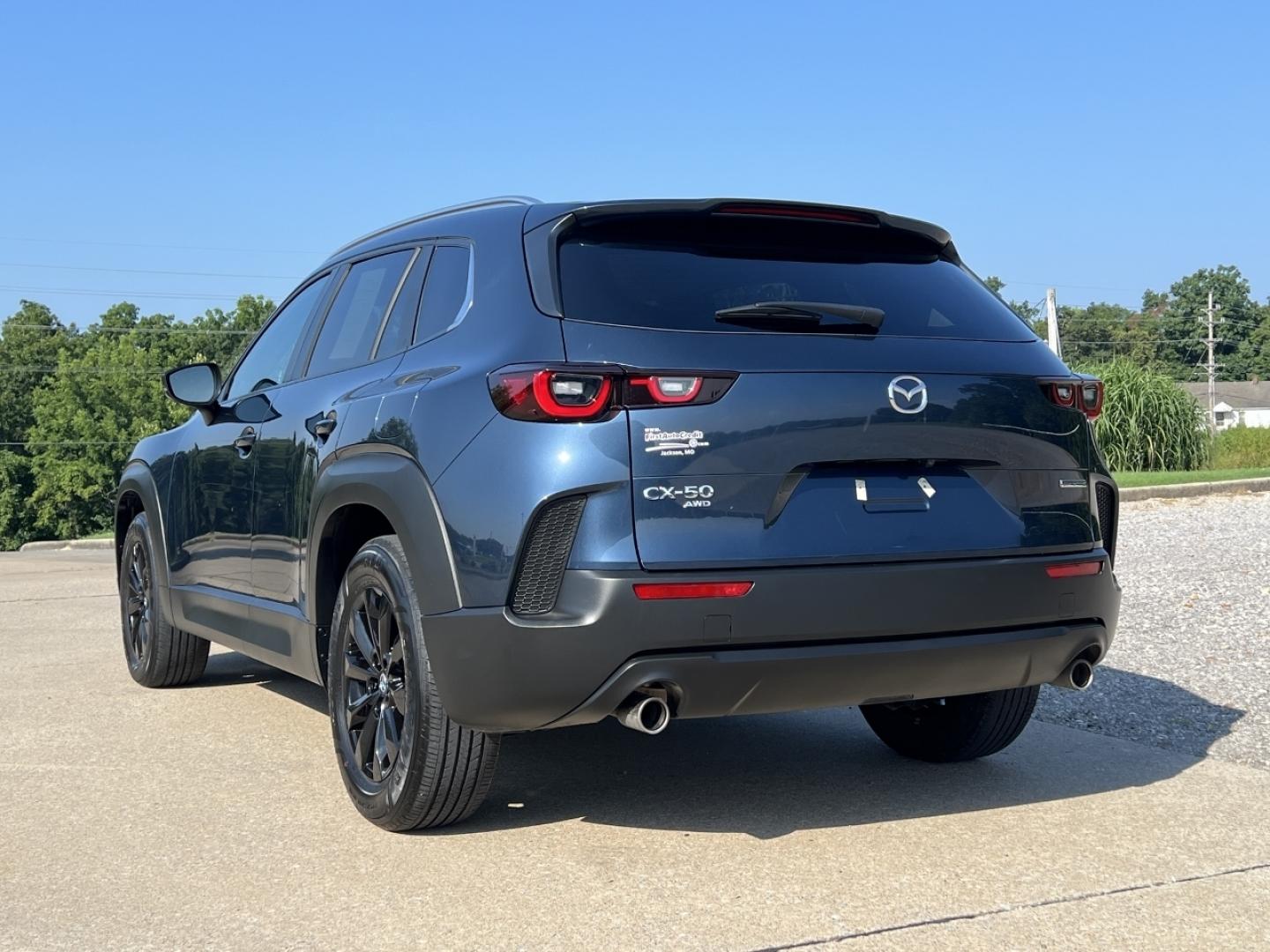 2023 BLUE /Black Mazda CX-50 2.5 S Select (7MMVABAM6PN) with an 2.5L 4 Cyl. engine, Automatic transmission, located at 2990 Old Orchard Rd., Jackson, MO, 63755, 37.354214, -89.612106 - 2023 Mazda CX-50 2.5 S Select Local 1-Owner 54xxx miles All Wheel Drive 2.5L 4 Cyl. Automatic Backup Camera Bluetooth Cruise Power Windows/Locks/Mirrors We have financing available and we accept trades! Fill out a credit application on our website or come by today! If you have any questio - Photo#7