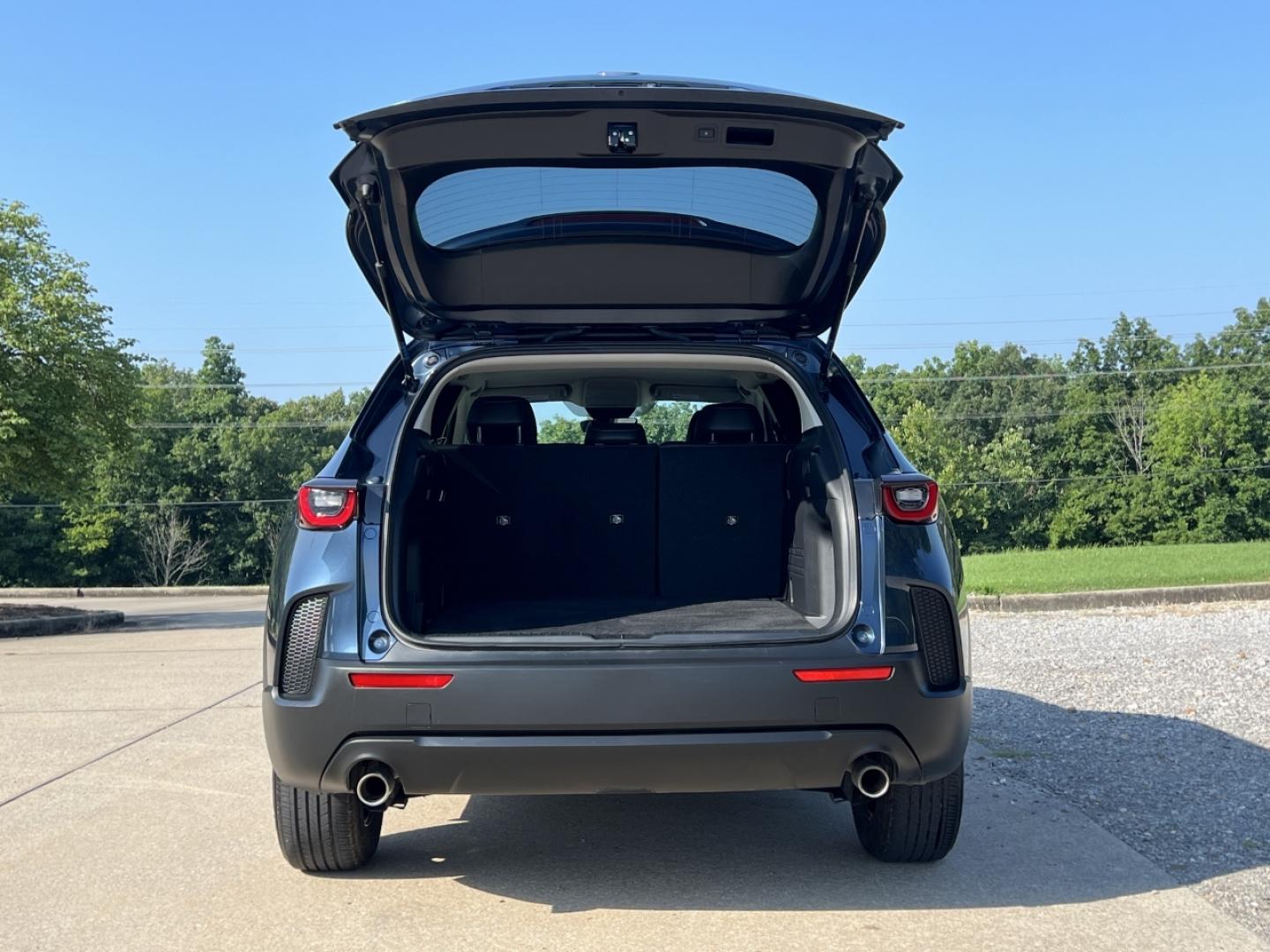 2023 BLUE /Black Mazda CX-50 2.5 S Select (7MMVABAM6PN) with an 2.5L 4 Cyl. engine, Automatic transmission, located at 2990 Old Orchard Rd., Jackson, MO, 63755, 37.354214, -89.612106 - 2023 Mazda CX-50 2.5 S Select Local 1-Owner 54xxx miles All Wheel Drive 2.5L 4 Cyl. Automatic Backup Camera Bluetooth Cruise Power Windows/Locks/Mirrors We have financing available and we accept trades! Fill out a credit application on our website or come by today! If you have any questio - Photo#16