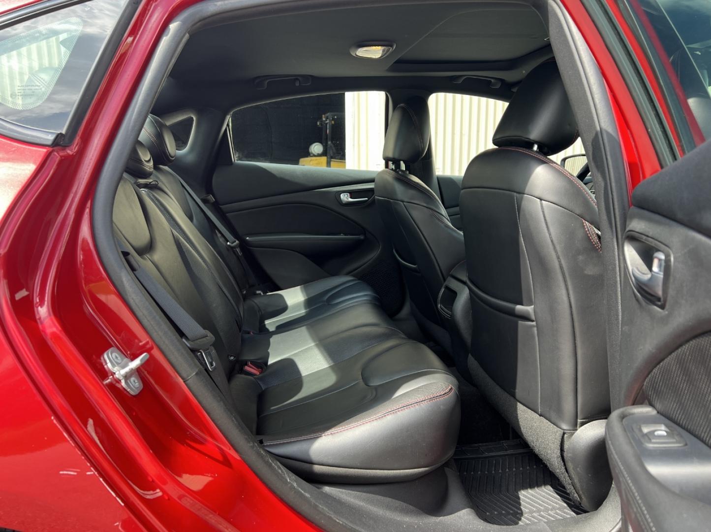 2014 RED /Black Leather Dodge Dart GT (1C3CDFEB5ED) with an 2.4L 4 Cyl. engine, Automatic transmission, located at 506 S. Kingshighway, Cape Girardeau, MO, 63703, (573) 235-5000, 37.294991, -89.553635 - 2014 Dodge Dart GT 114xxx miles Front Wheel Drive 2.4L 4 Cyl. Automatic Leather Backup Camera Power Driver Seat Heated Seats Heated Steering Wheel Sunroof Bluetooth Remote Start Cruise Power Windows/Locks/Mirrors We have financing available and we accept trades! Fill out a credit appl - Photo#19
