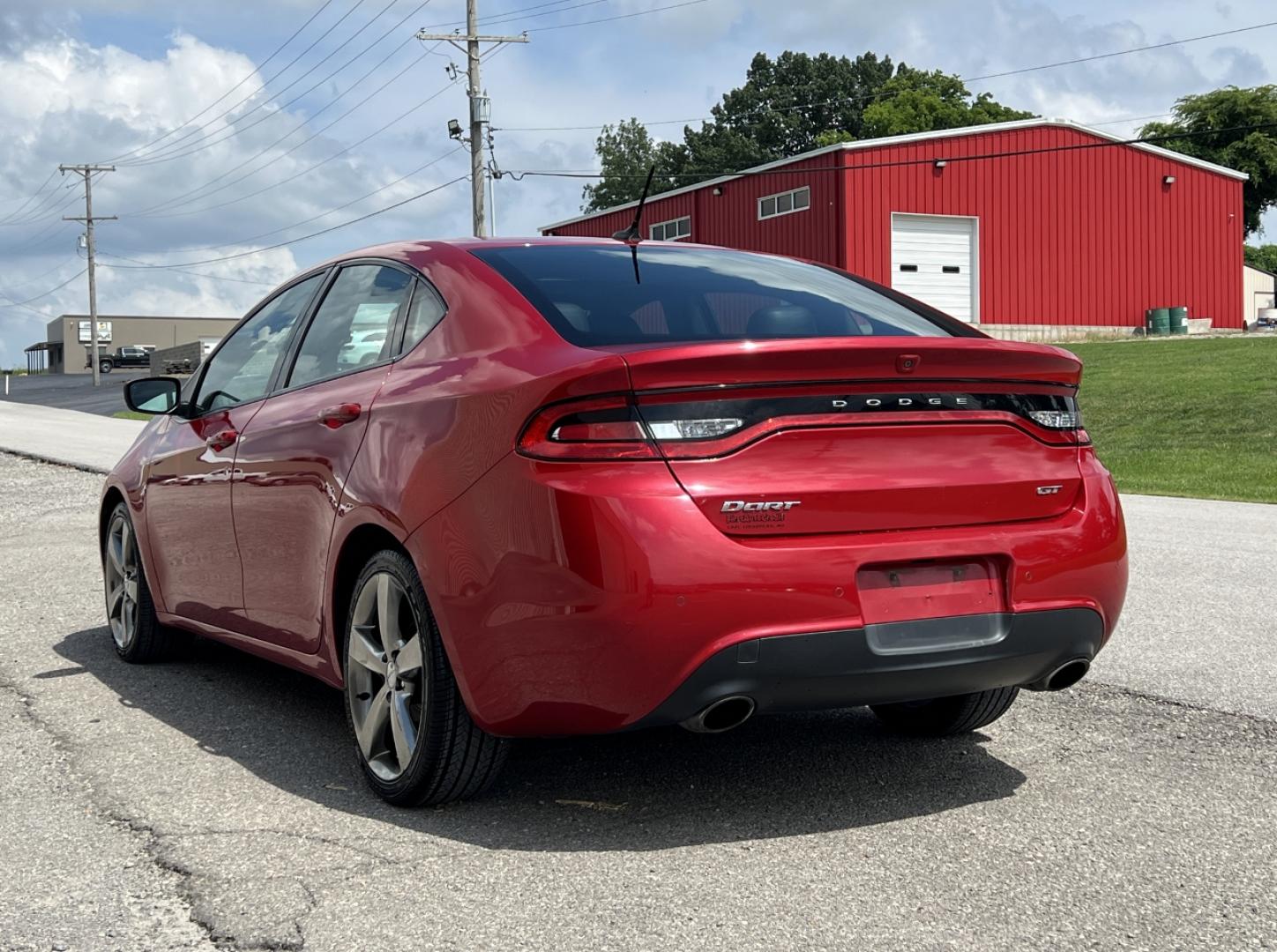 2014 RED /Black Leather Dodge Dart GT (1C3CDFEB5ED) with an 2.4L 4 Cyl. engine, Automatic transmission, located at 506 S. Kingshighway, Cape Girardeau, MO, 63703, (573) 235-5000, 37.294991, -89.553635 - 2014 Dodge Dart GT 114xxx miles Front Wheel Drive 2.4L 4 Cyl. Automatic Leather Backup Camera Power Driver Seat Heated Seats Heated Steering Wheel Sunroof Bluetooth Remote Start Cruise Power Windows/Locks/Mirrors We have financing available and we accept trades! Fill out a credit appl - Photo#11