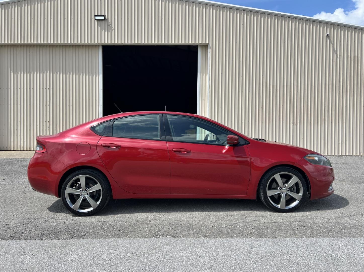 2014 RED /Black Leather Dodge Dart GT (1C3CDFEB5ED) with an 2.4L 4 Cyl. engine, Automatic transmission, located at 506 S. Kingshighway, Cape Girardeau, MO, 63703, (573) 235-5000, 37.294991, -89.553635 - 2014 Dodge Dart GT 114xxx miles Front Wheel Drive 2.4L 4 Cyl. Automatic Leather Backup Camera Power Driver Seat Heated Seats Heated Steering Wheel Sunroof Bluetooth Remote Start Cruise Power Windows/Locks/Mirrors We have financing available and we accept trades! Fill out a credit appl - Photo#9